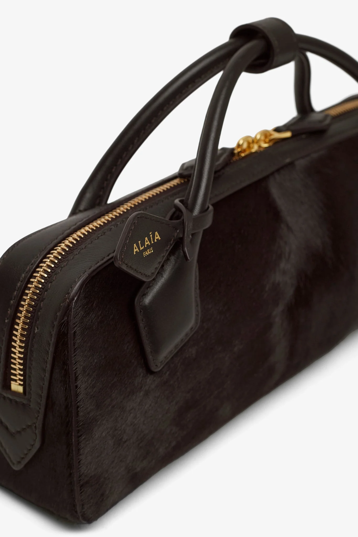 Teckel Clutch brown bag - Image 4