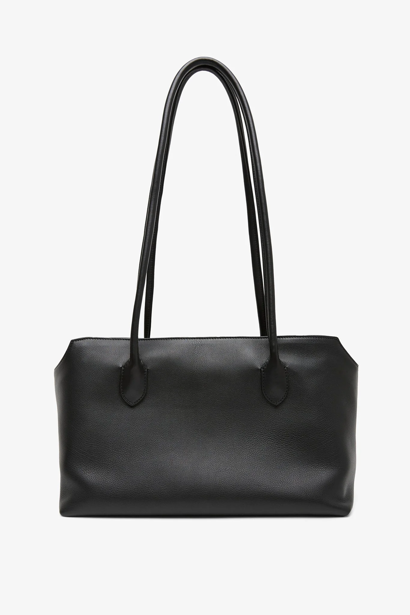 Terrasse black leather bag