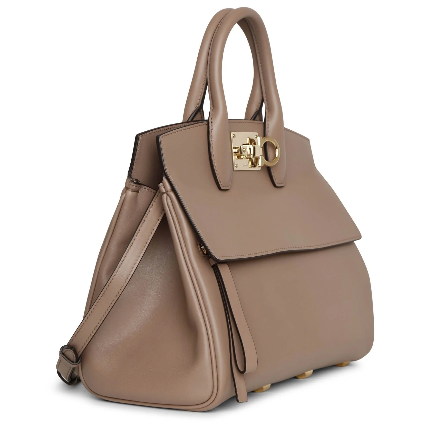 The Studio small taupe tote - Image 2
