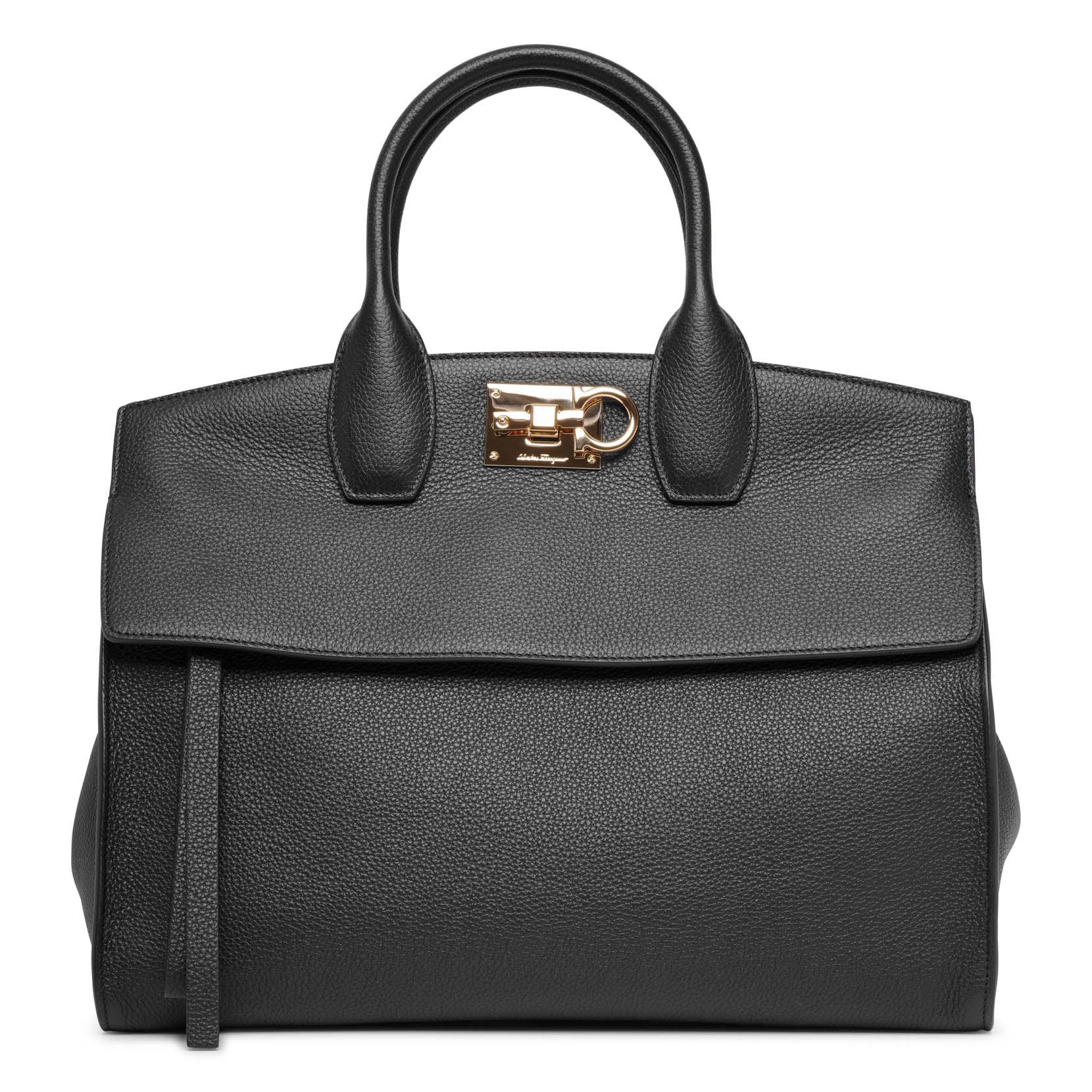 The Studio Soft black leather bag - Image 3