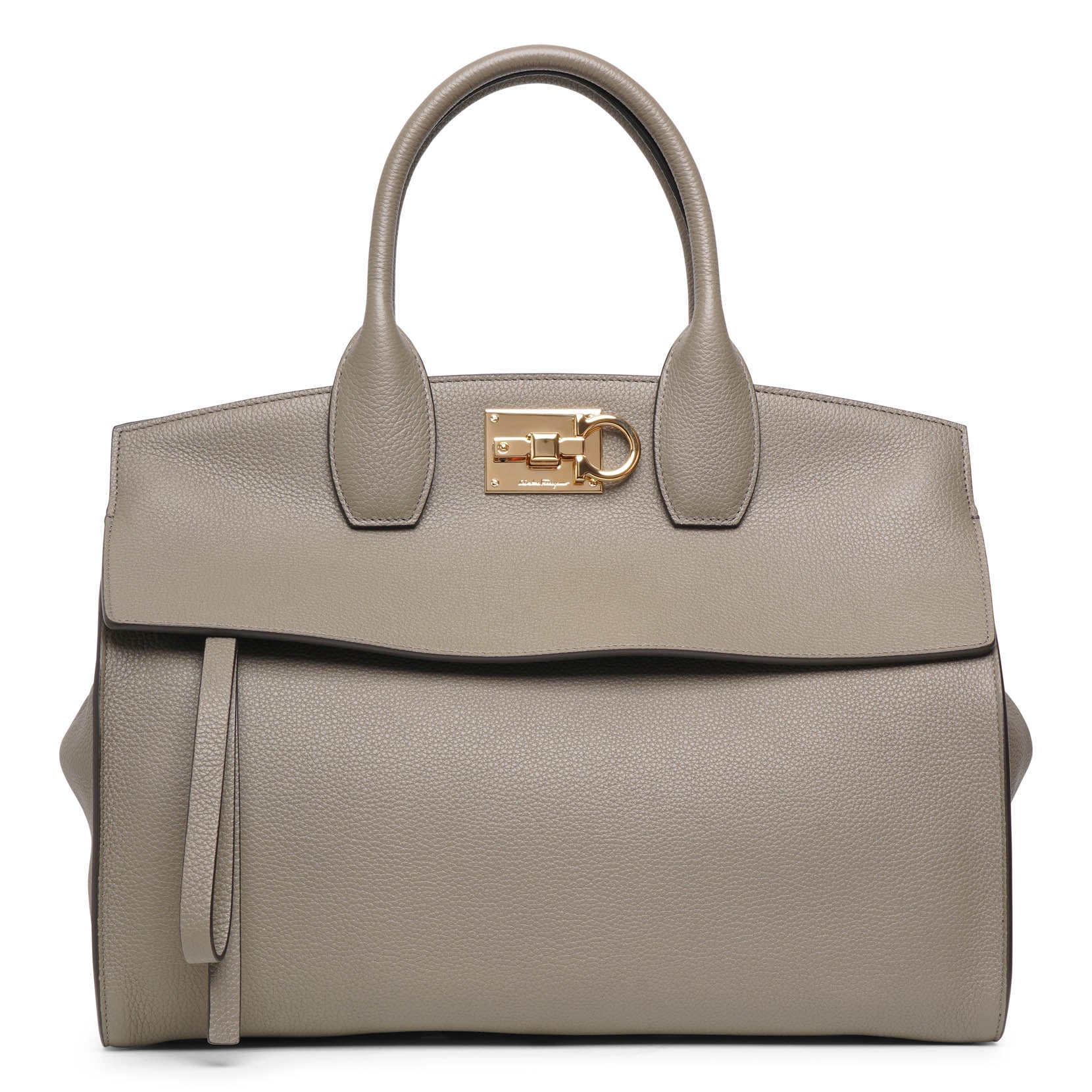 The Studio Soft olive leather bag - Image 3