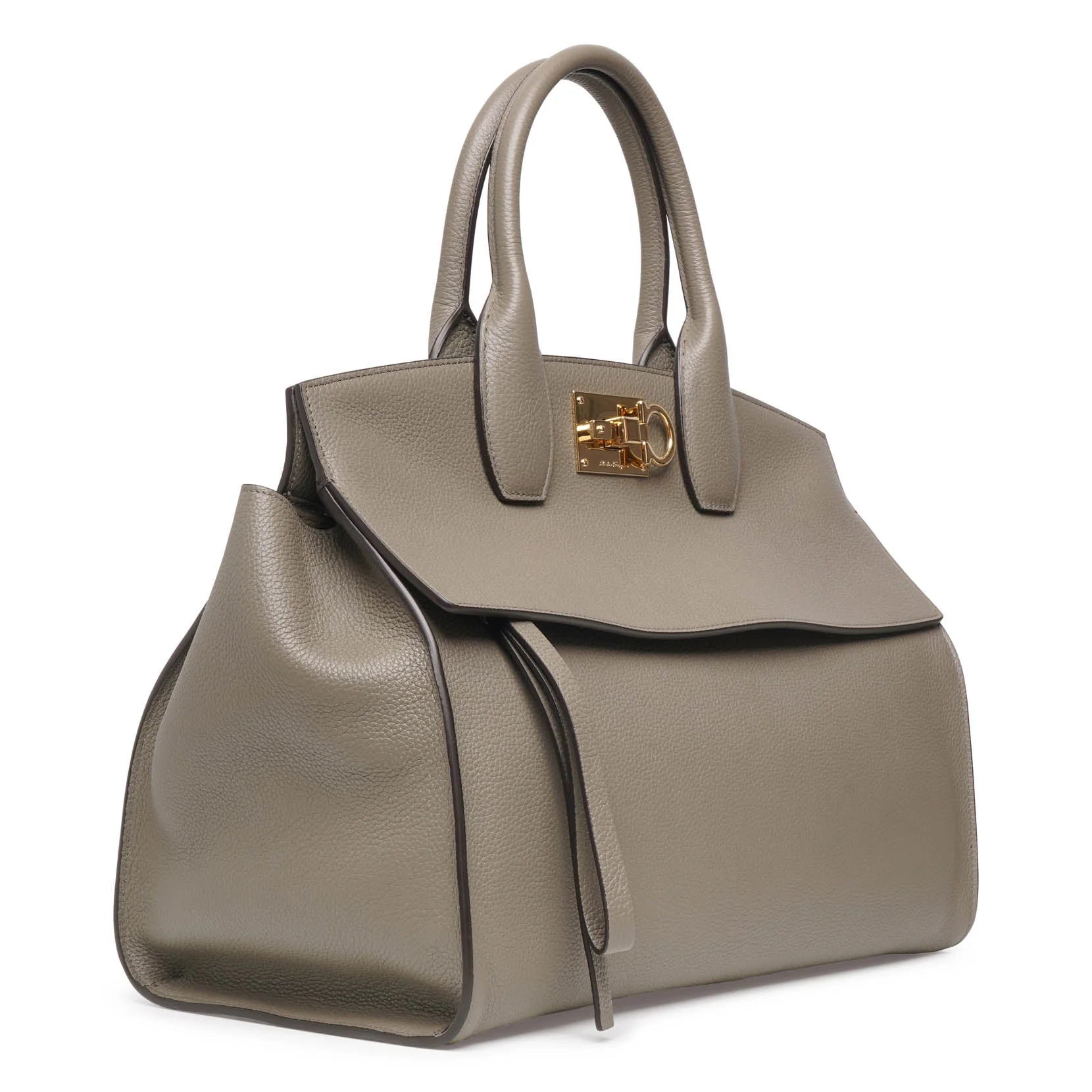 The Studio Soft olive leather bag - Image 4
