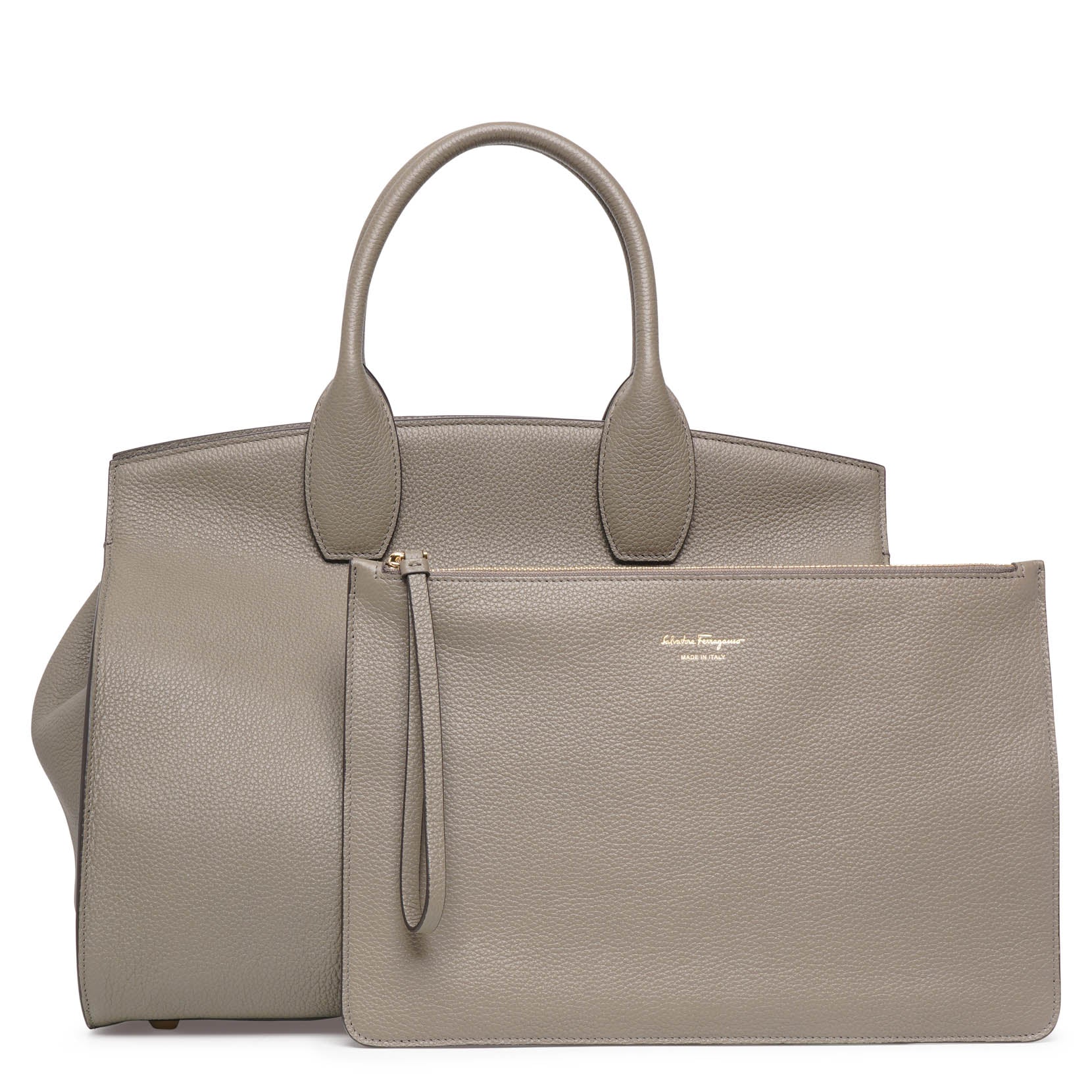 The Studio Soft olive leather bag - Image 7