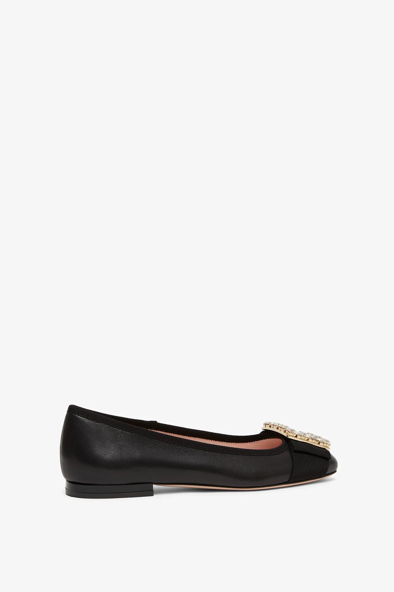 Tres Vivier black leather ballerinas - Image 3