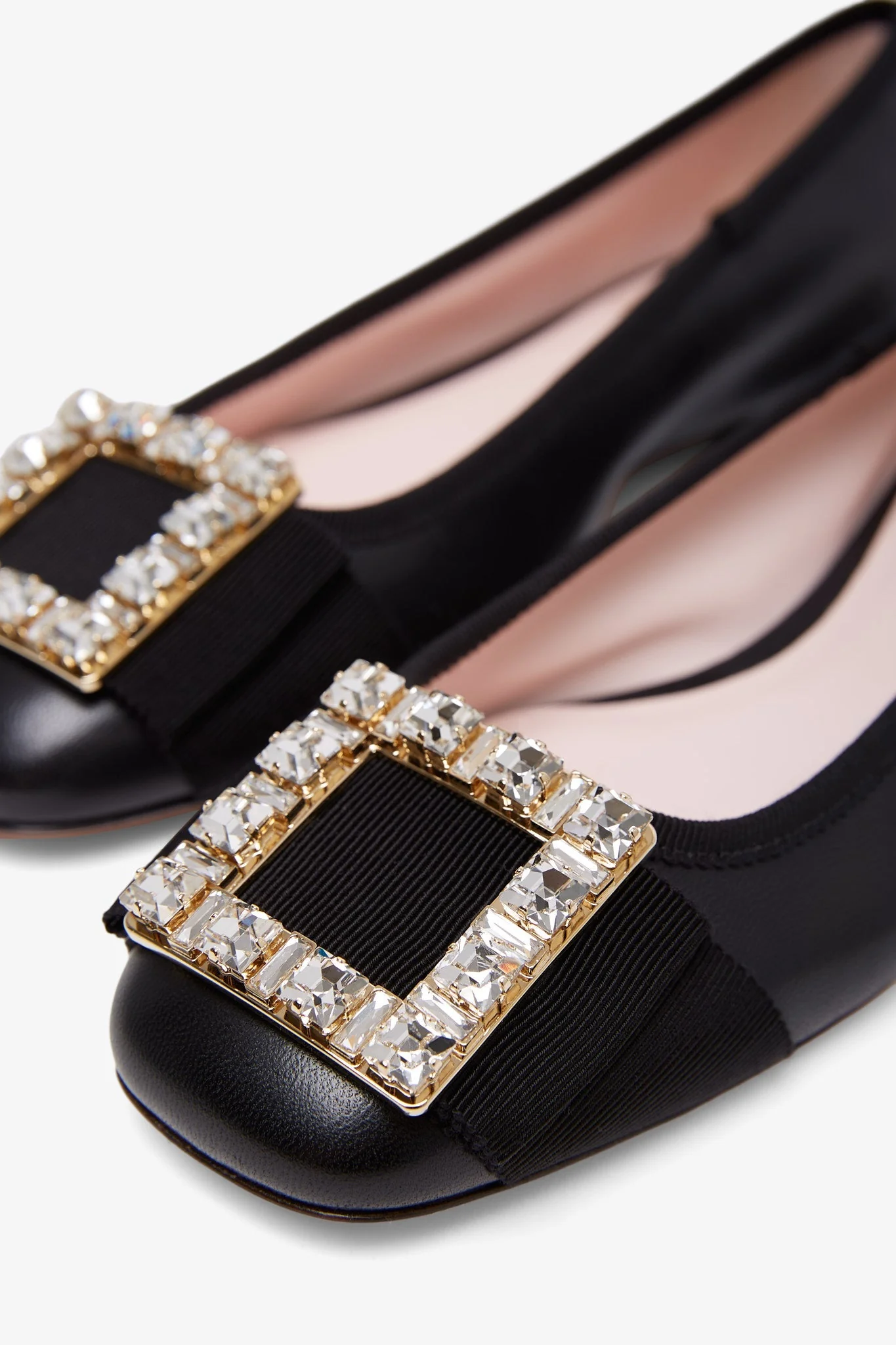 Tres Vivier black leather ballerinas - Image 4