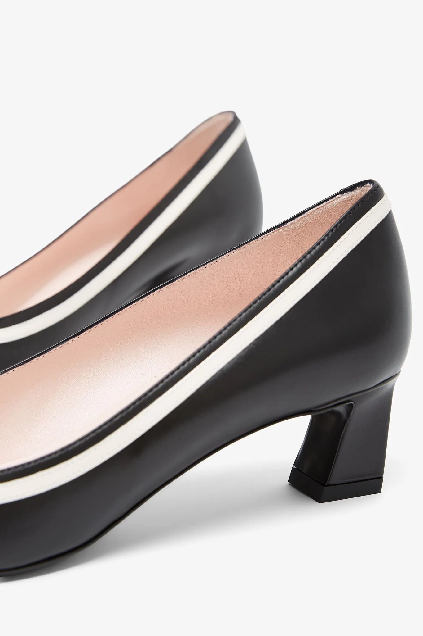 Trompette 45 black and white pumps - Image 5