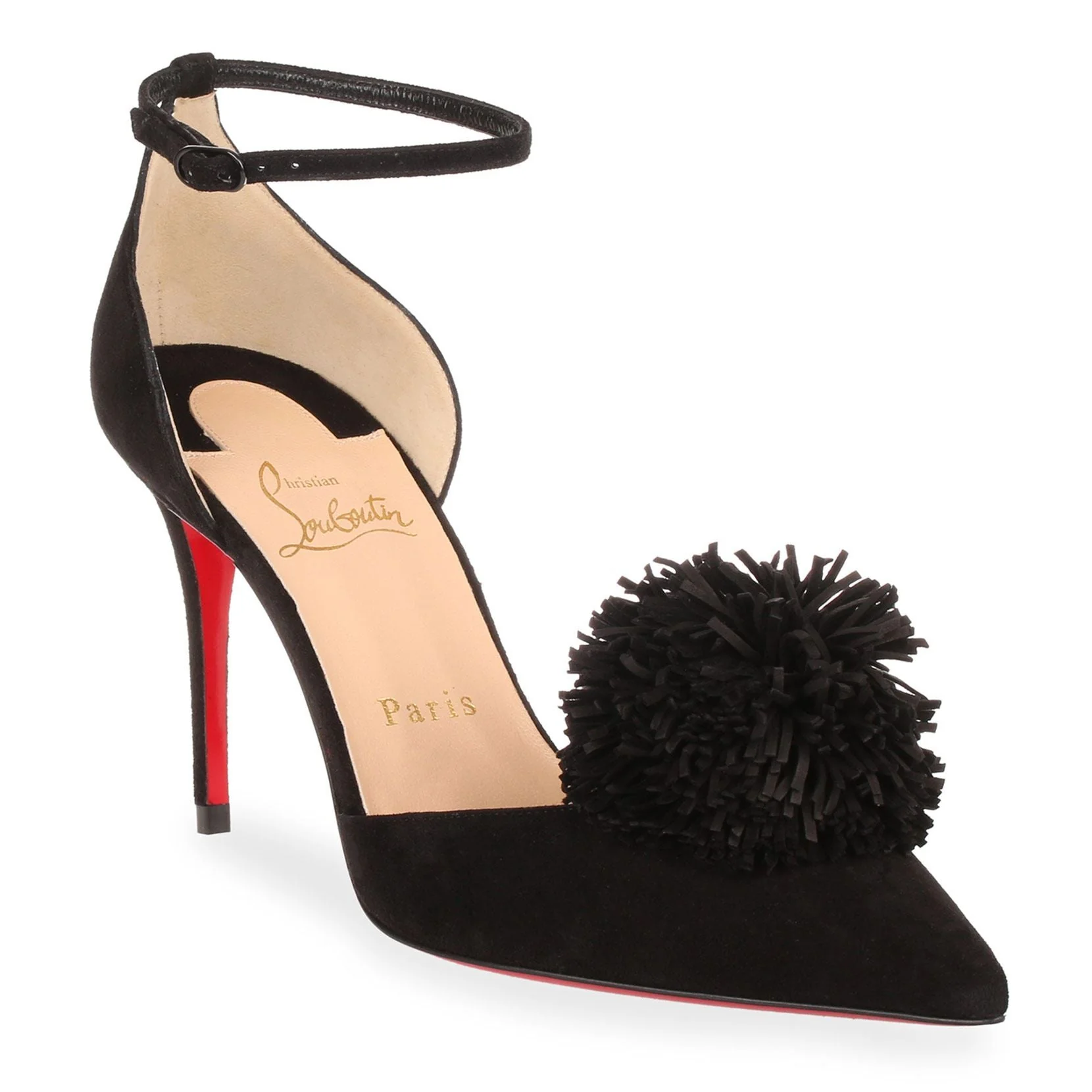 Tsarou 85 black suede pump - Image 2