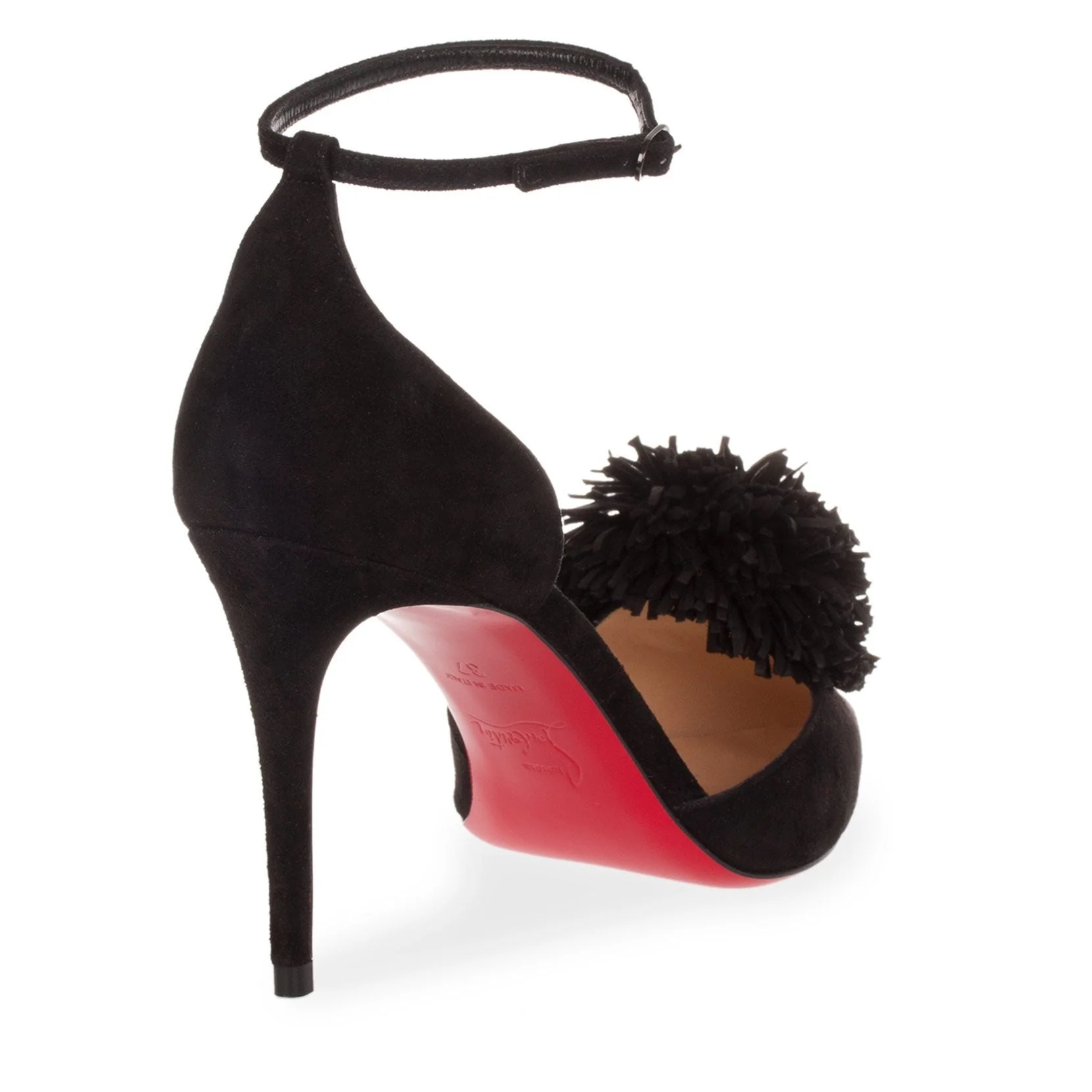 Tsarou 85 black suede pump - Image 3