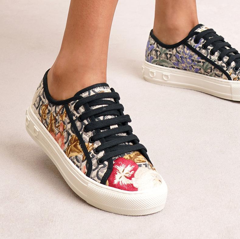 Tully ricamo garden embroidery sneakers - Image 6