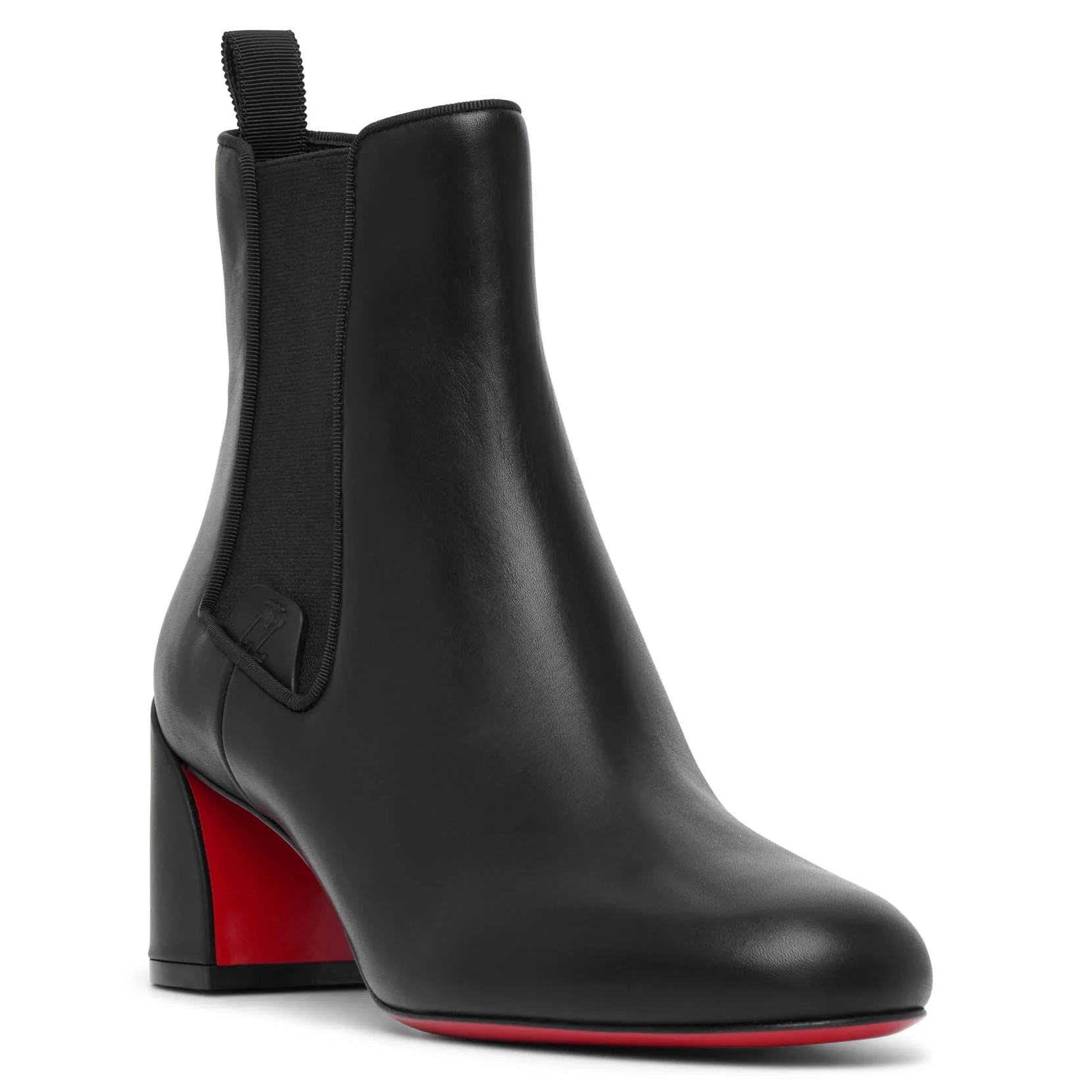Turelastic 55 black leather ankle boots - Image 3