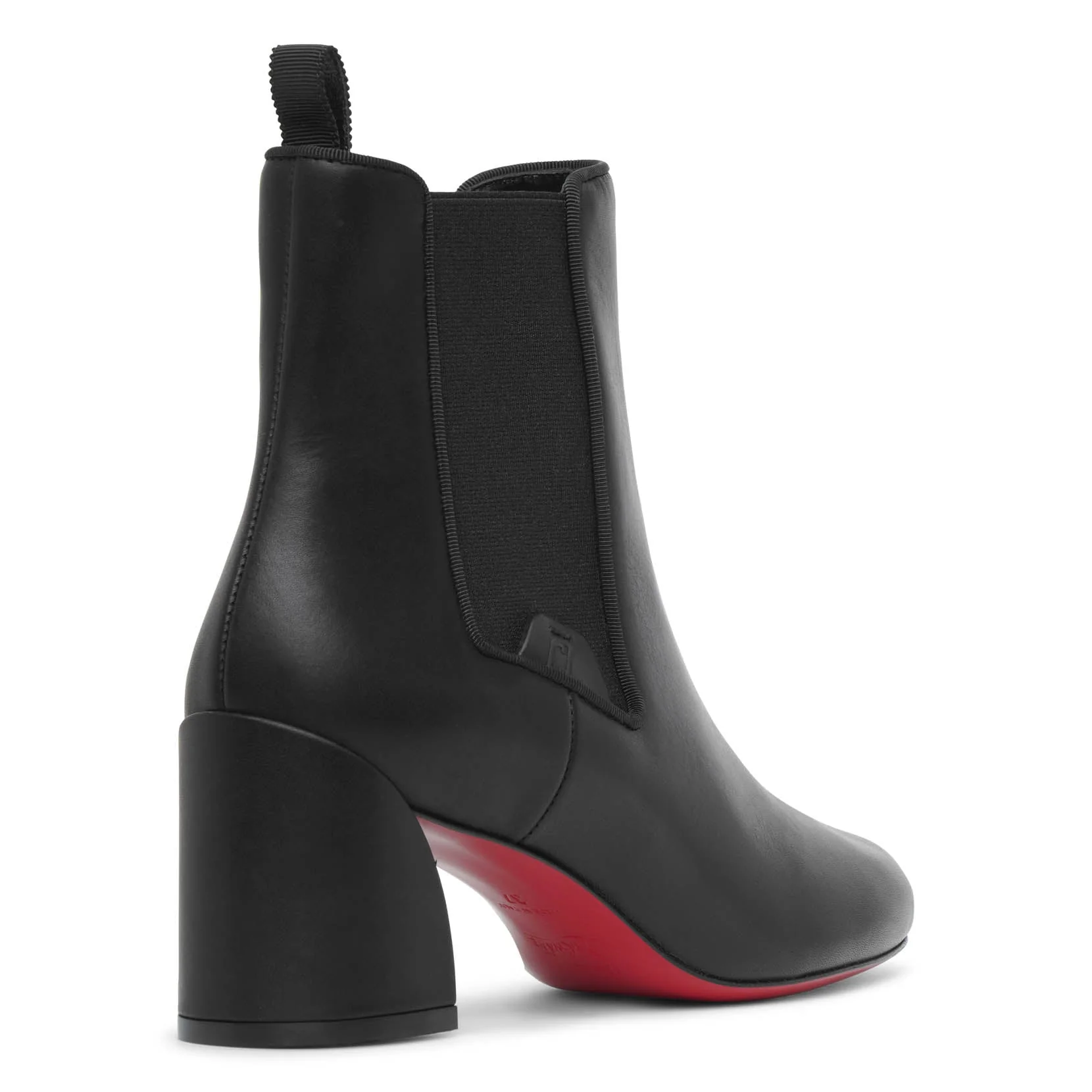 Turelastic 55 black leather ankle boots - Image 4