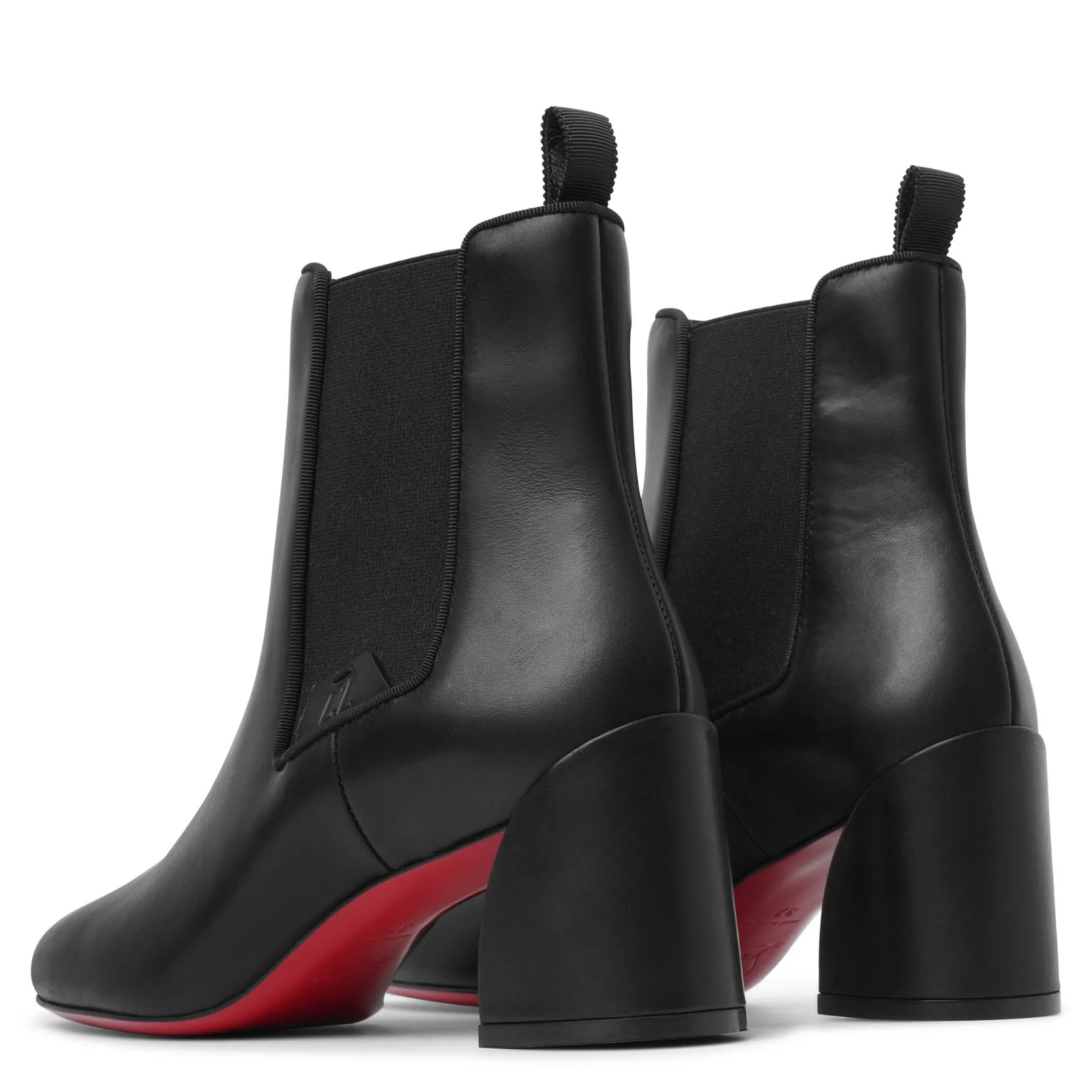 Turelastic 55 black leather ankle boots - Image 5