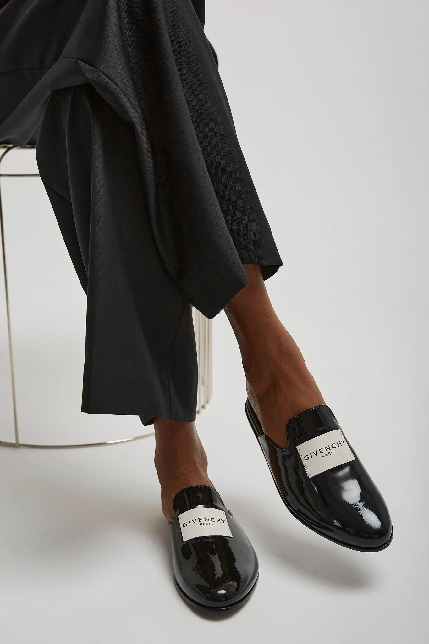 Tux black patent slippers - Image 7