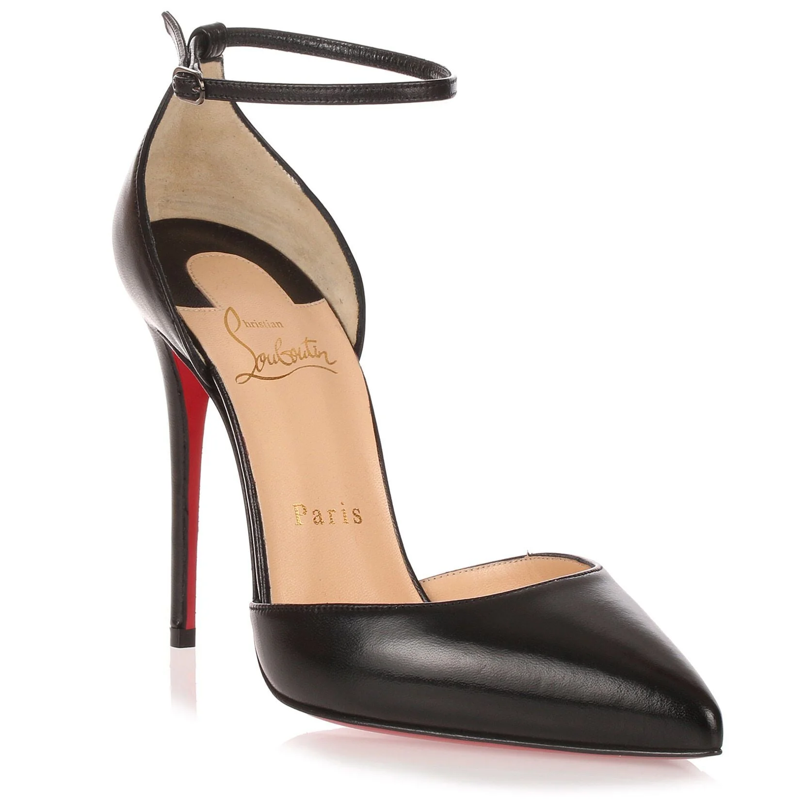Uptown 100 black leather pump - Image 2