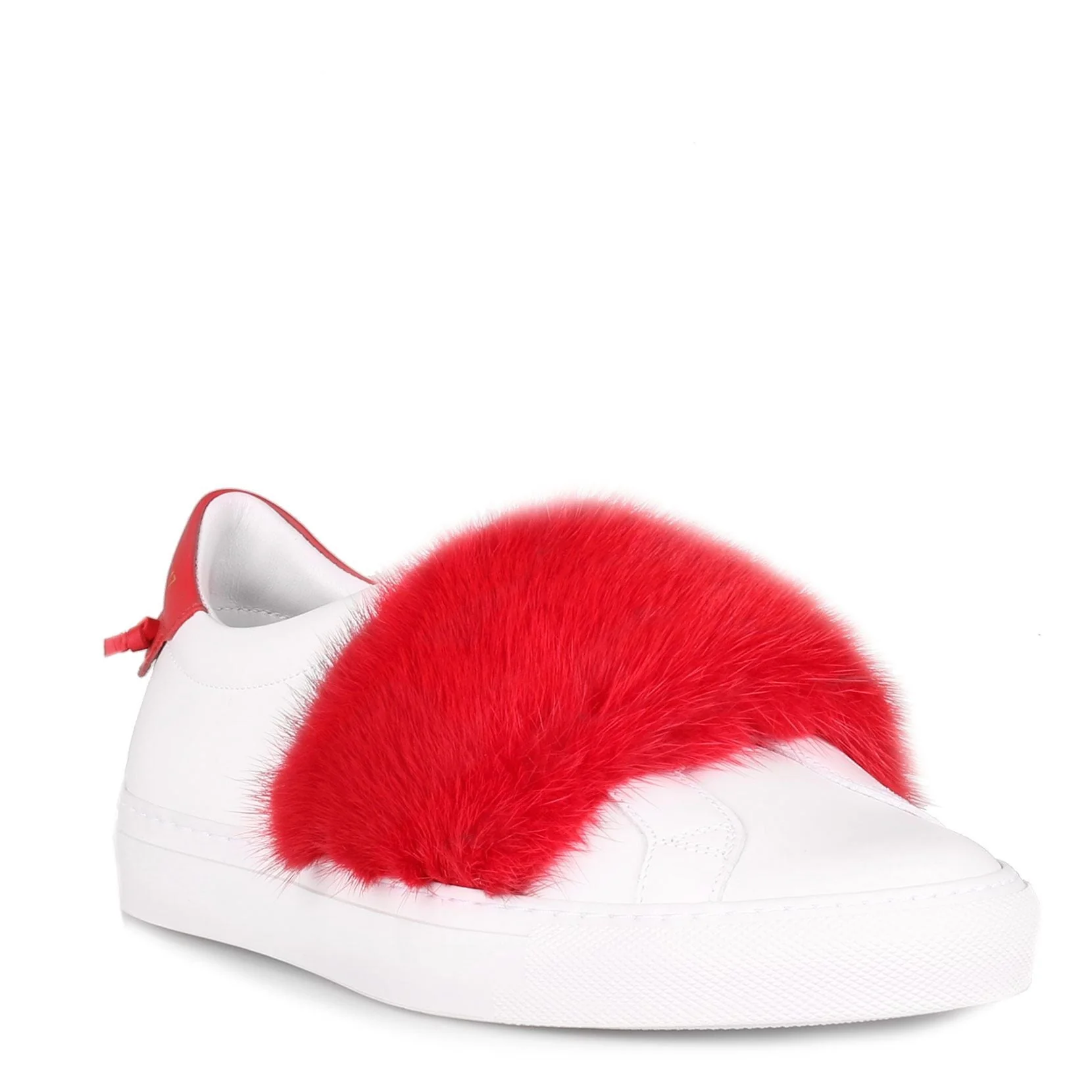 Urban street red mink sneaker - Image 2