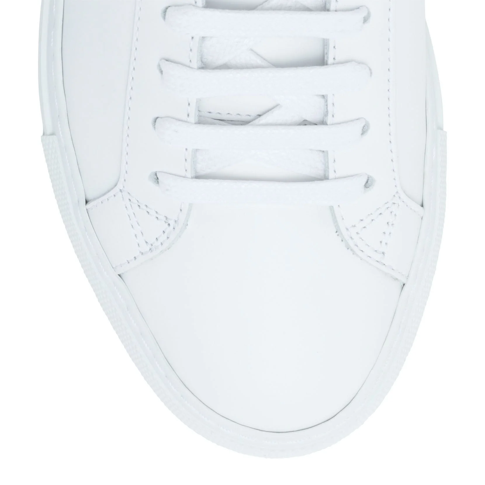 Urban Street White Leather Sneakers - Image 4
