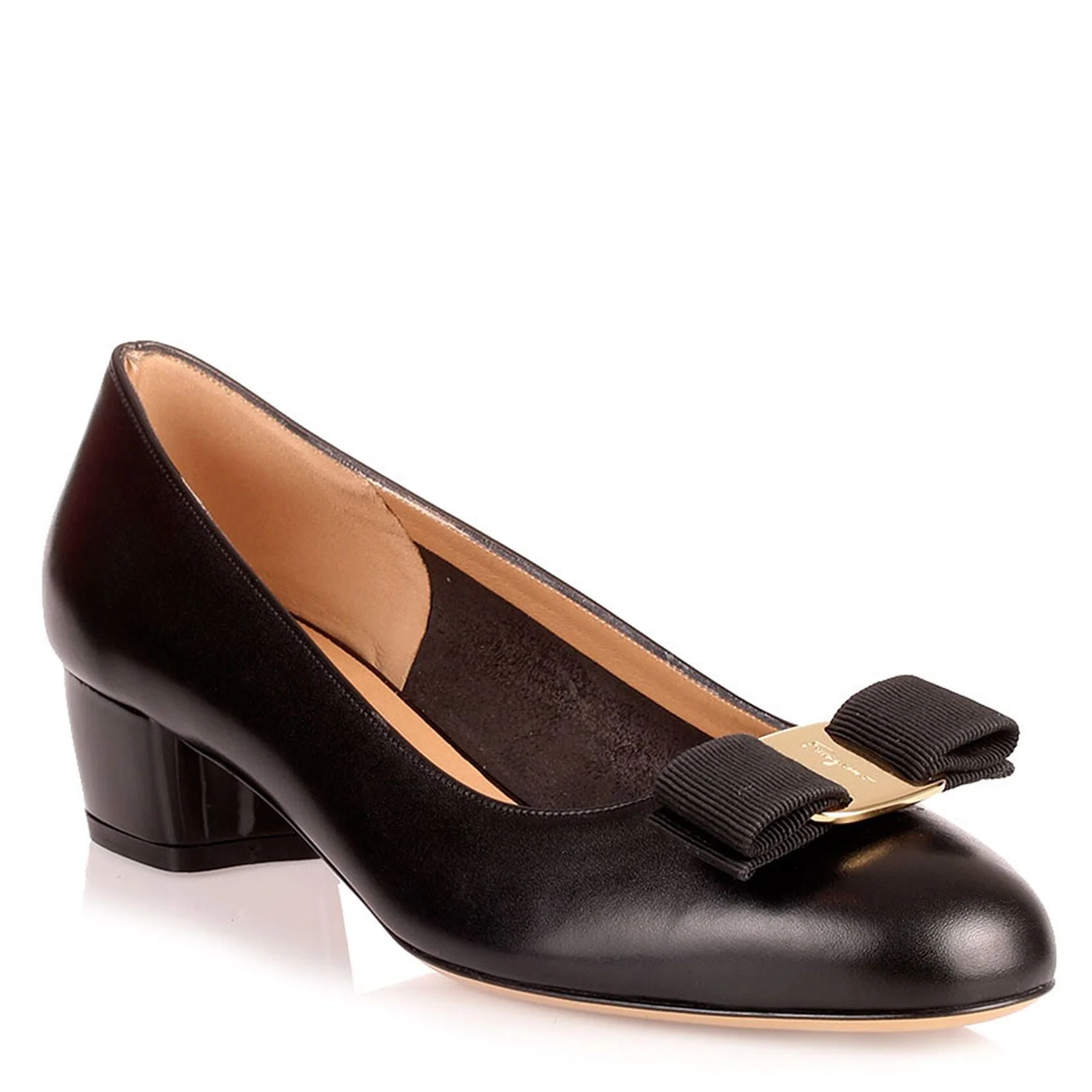 Vara black calf pump - Image 2