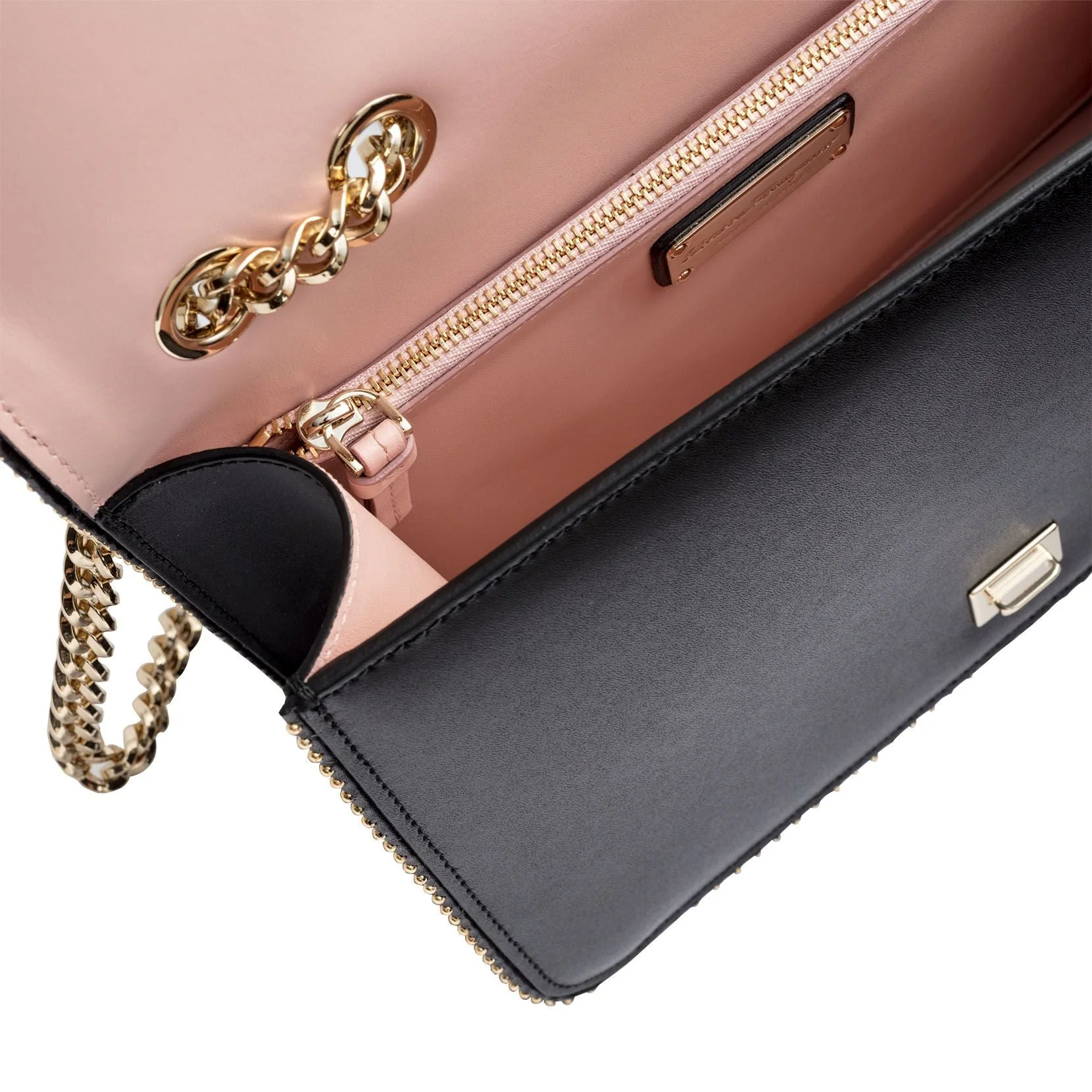 Vara Rainbow studs black bag - Image 4