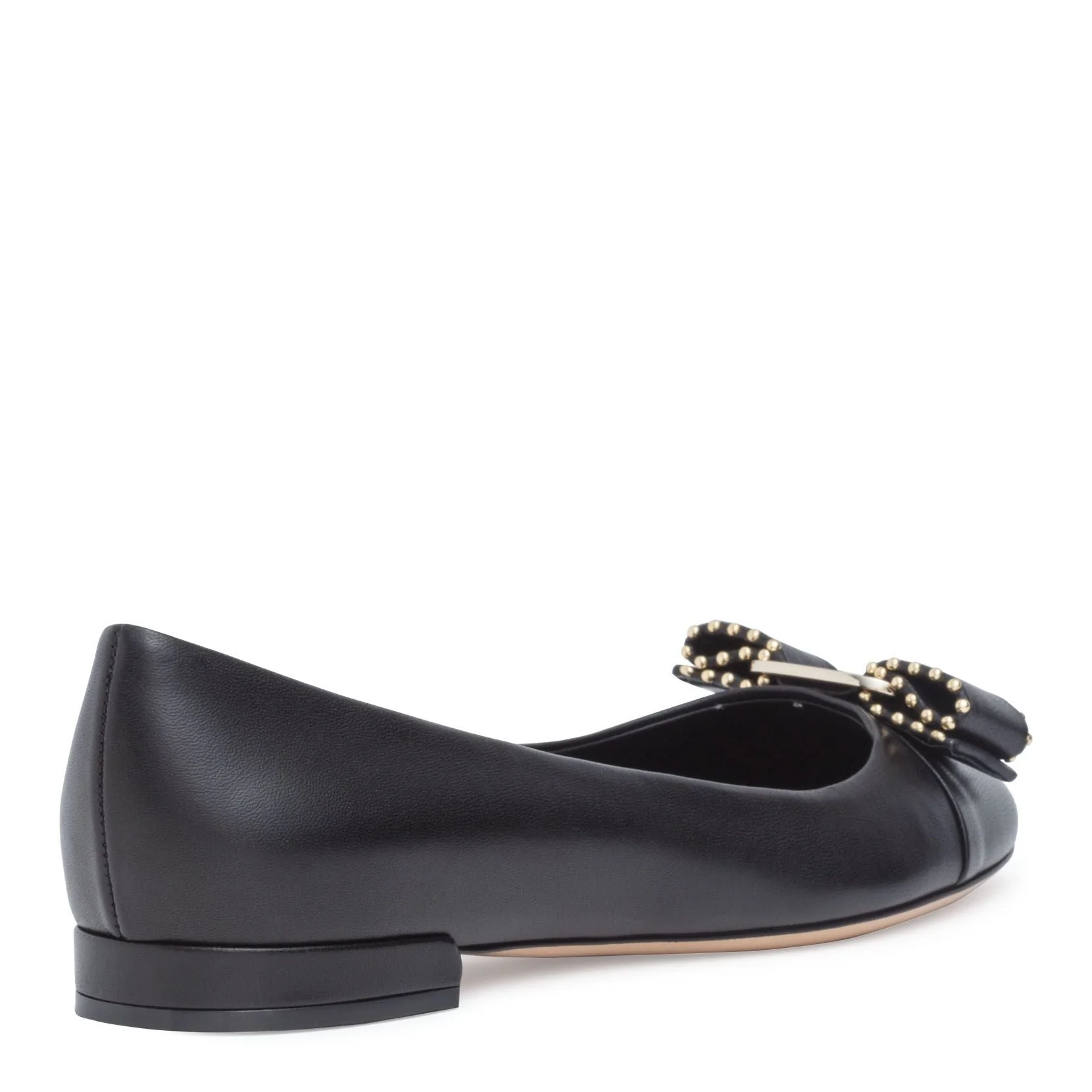 Varina 10 black gold stud flats - Image 3