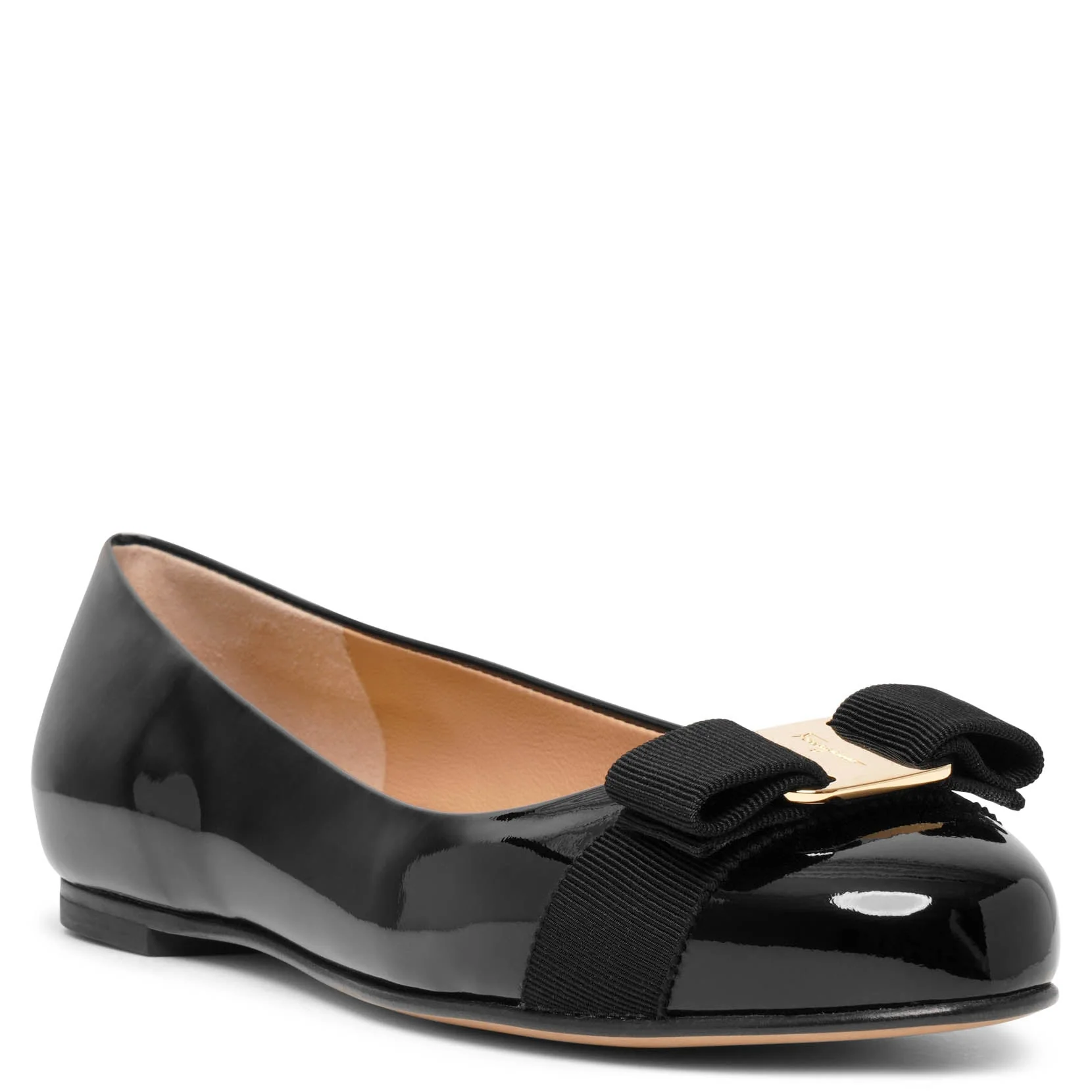 Varina bow patent ballet flats - Image 3
