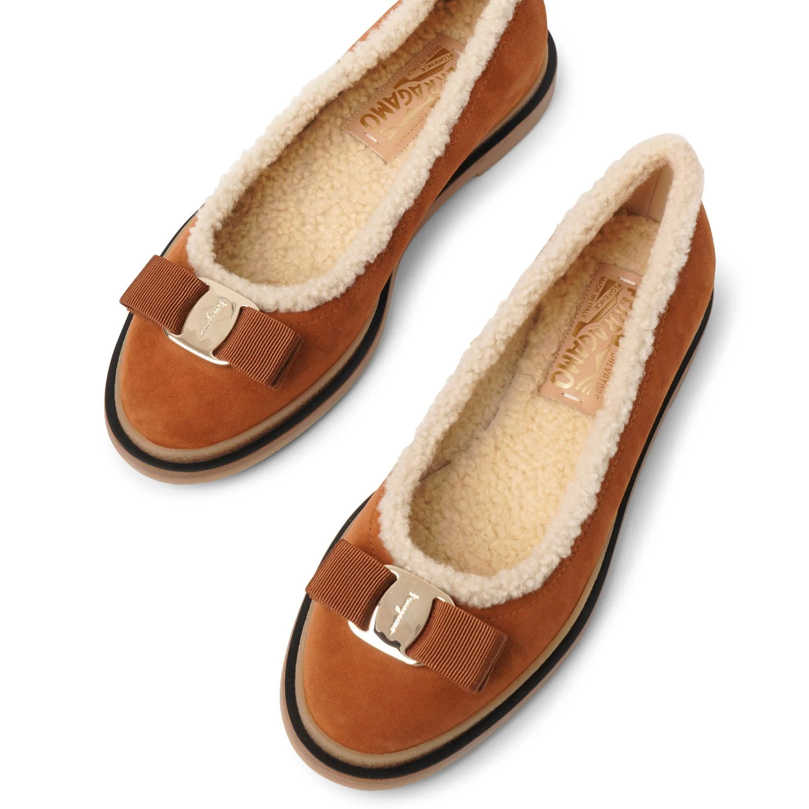 Varina winter tan ballet flats - Image 5
