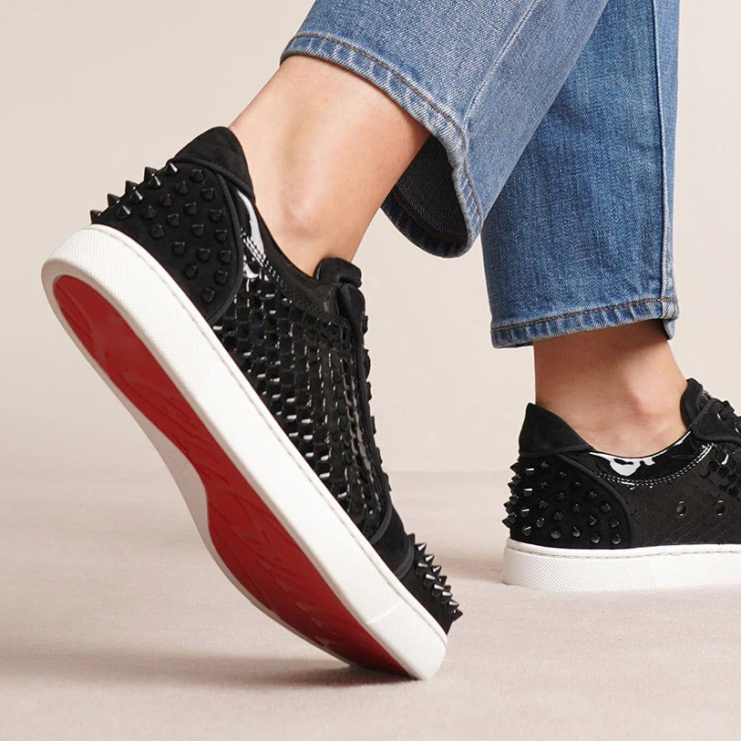 Vieira Orlato flat patent bird sneakers - Image 6