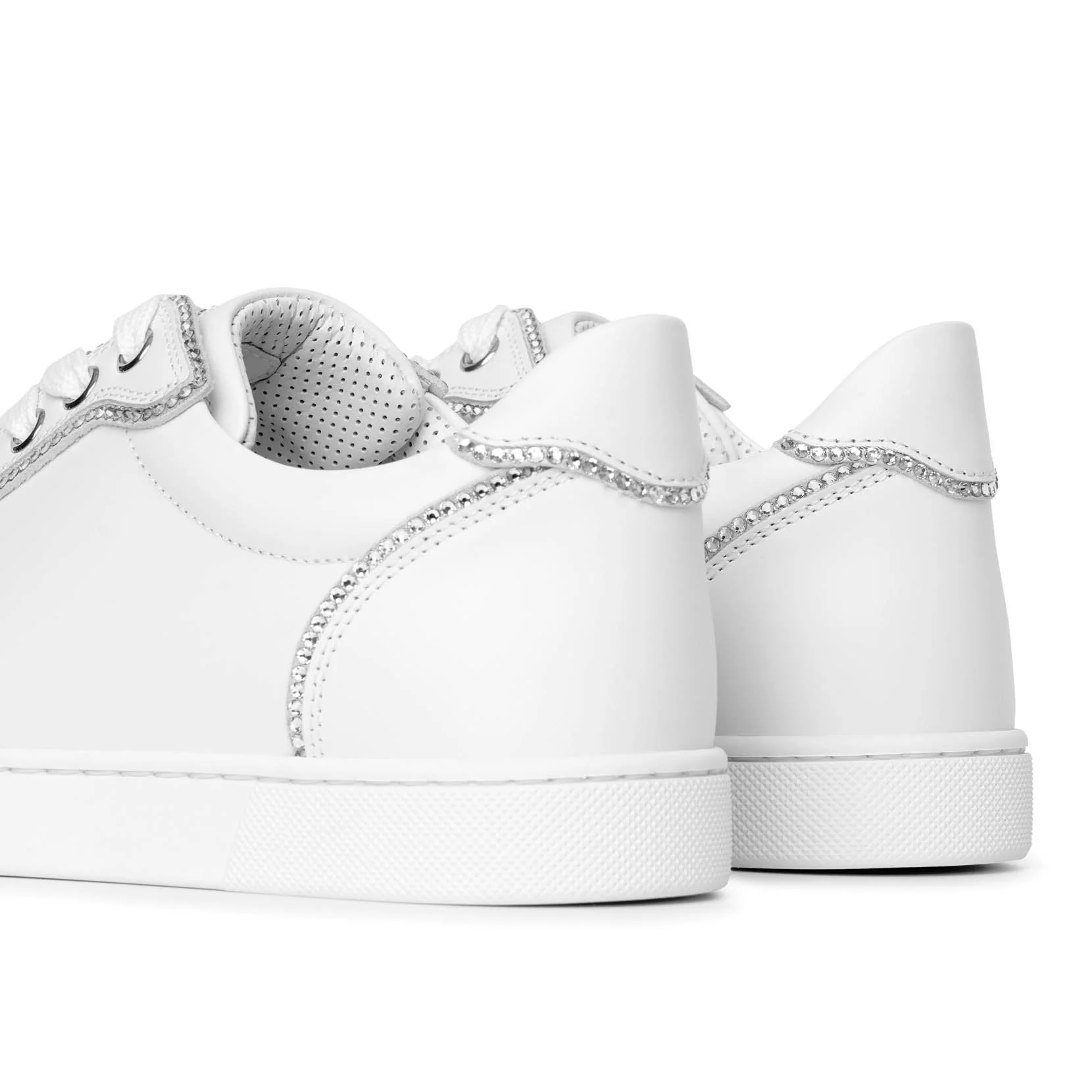 Vieira white strass sneakers - Image 5