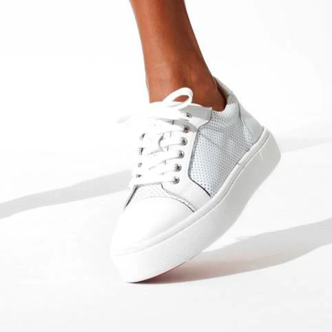Vieirissima perforated leather sneakers - Image 6