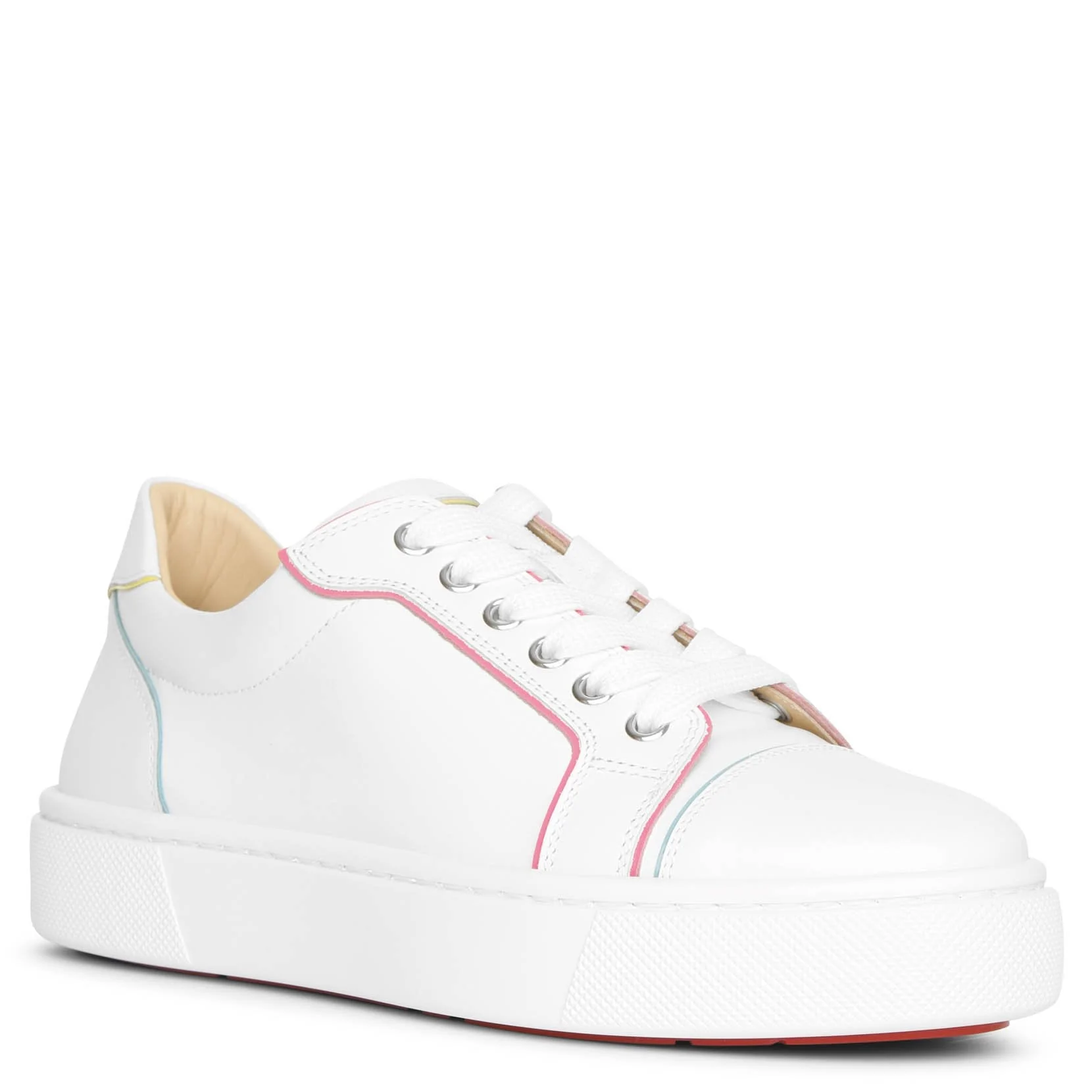 Vieirissima white multi leather sneakers - Image 2