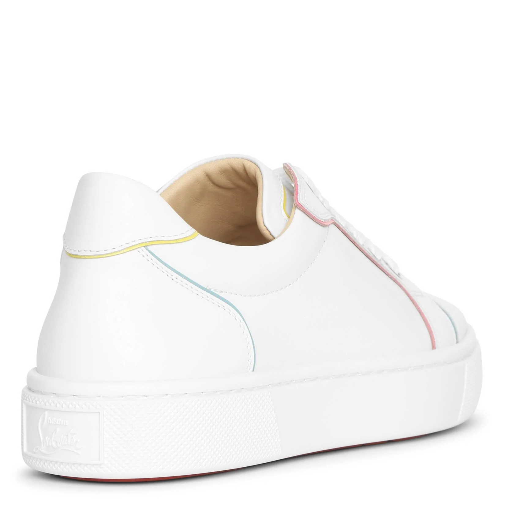 Vieirissima white multi leather sneakers - Image 3