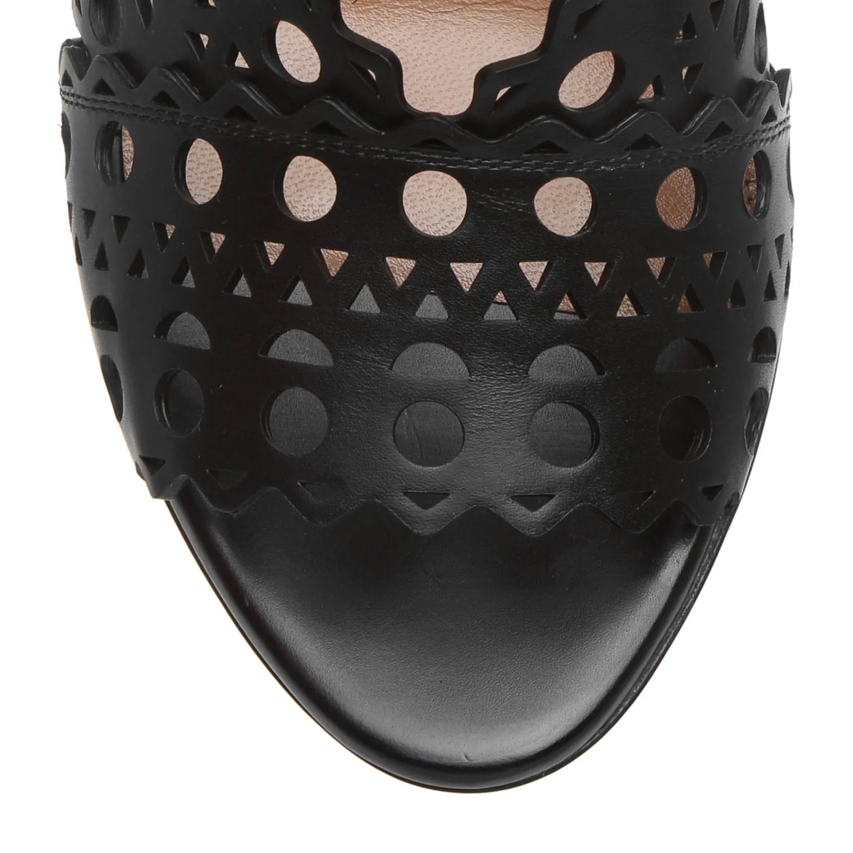 Vienne black leather mules - Image 4