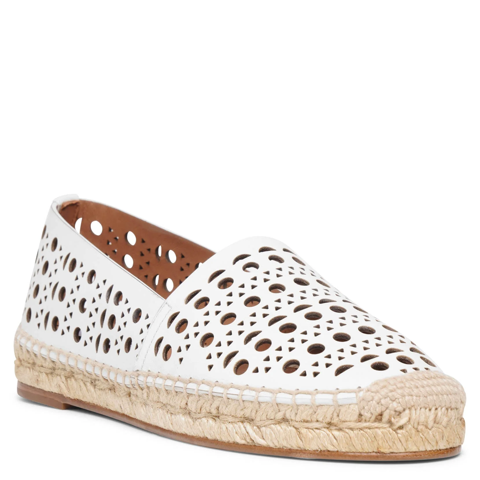 Vienne white leather espadrilles - Image 3