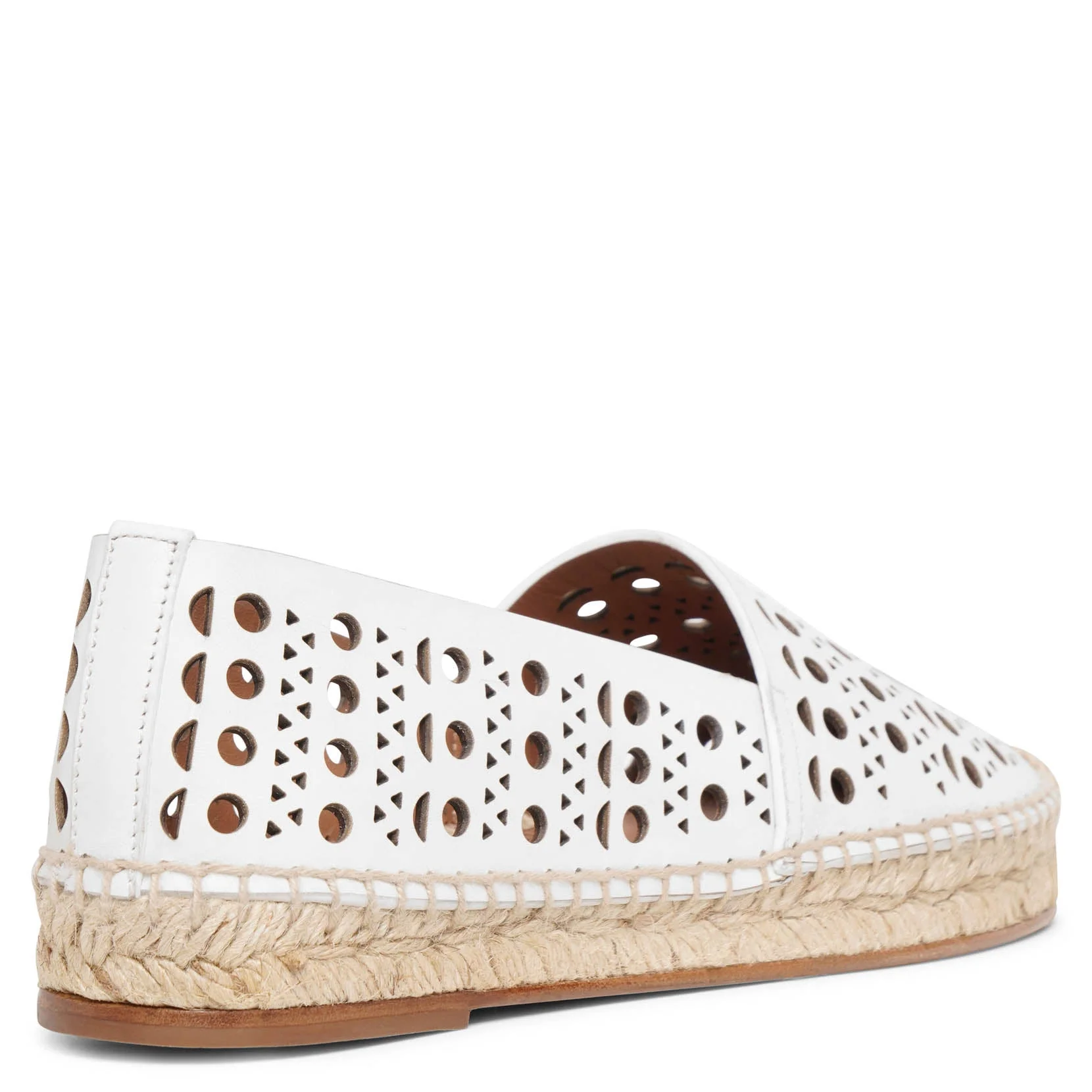 Vienne white leather espadrilles - Image 4