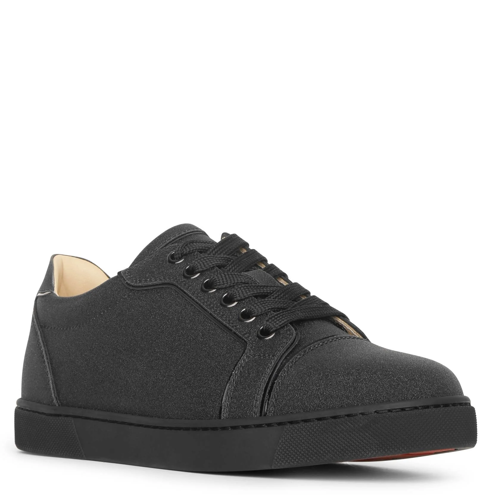 Vieira black glitter sneakers - Image 3