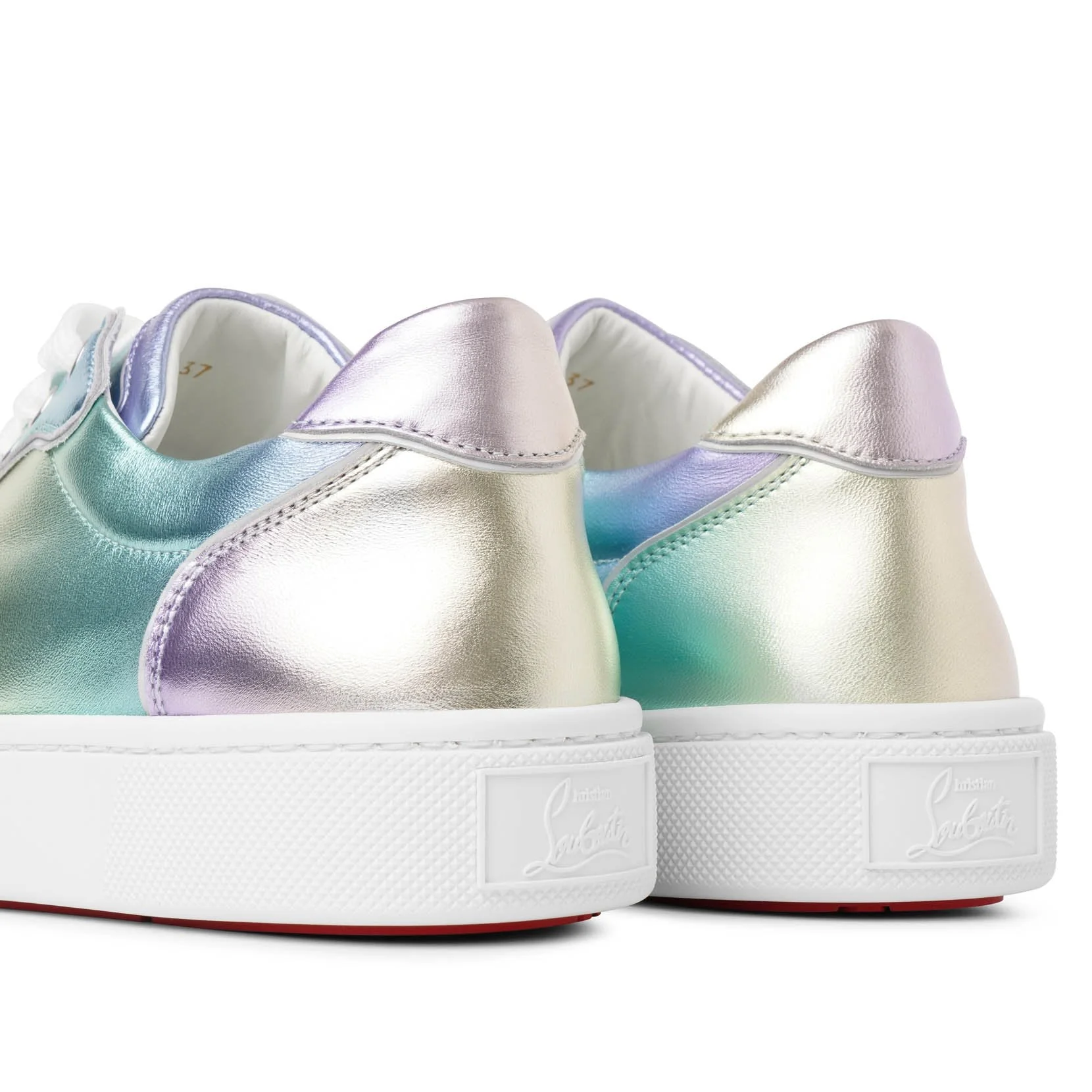 Vieririssima metallic leather sneakers - Image 5