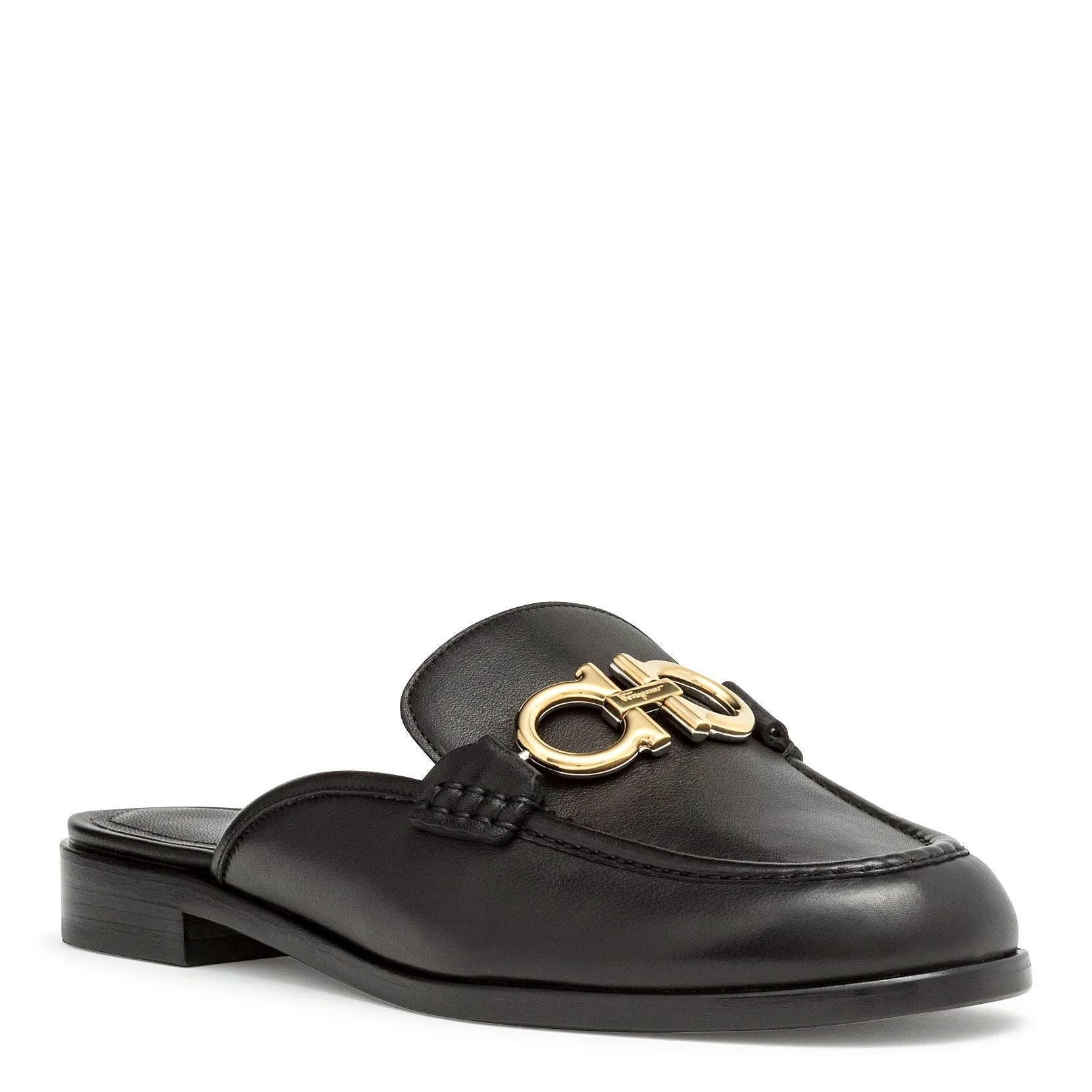Viggio black gancini mules - Image 2