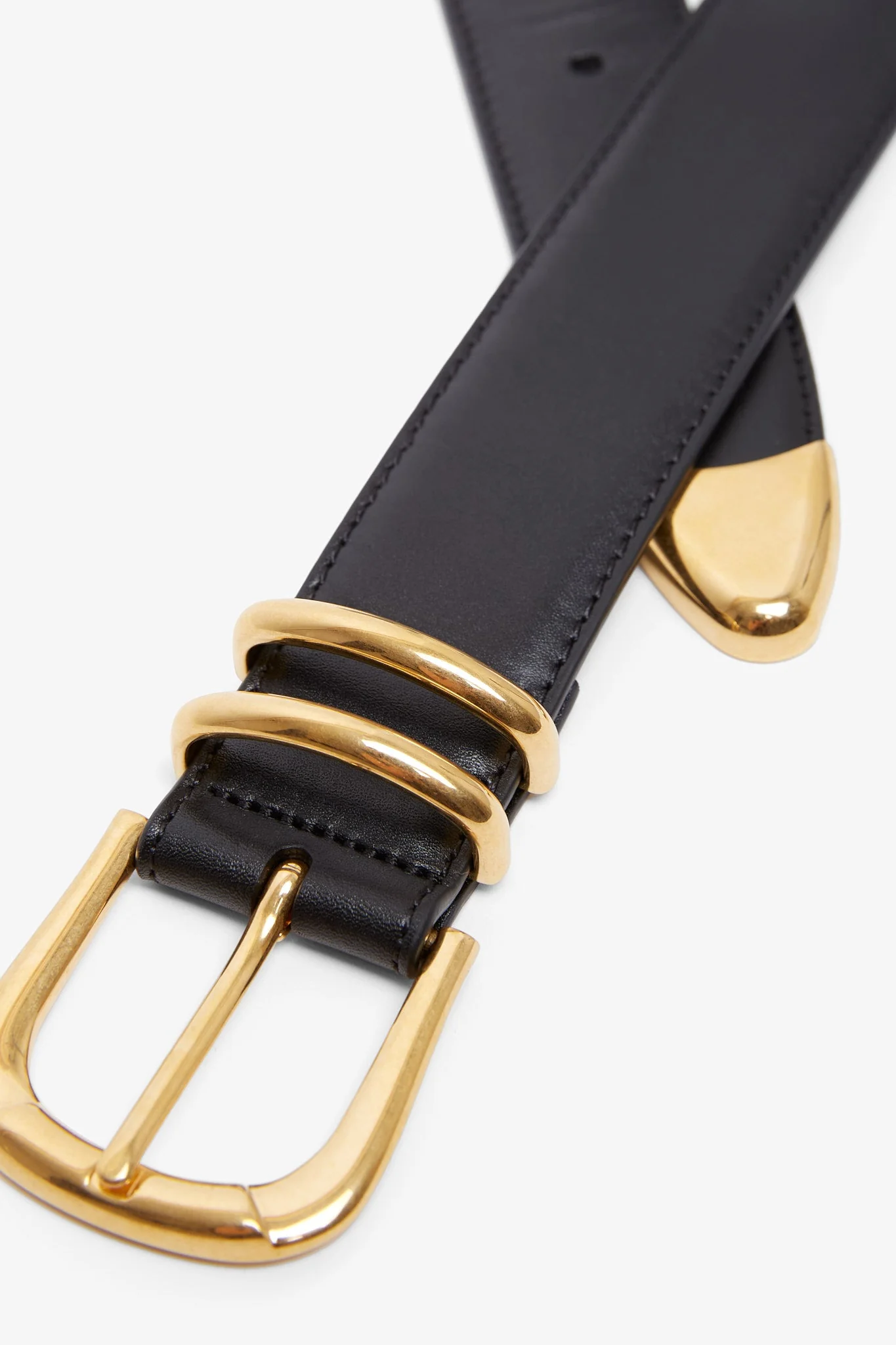 Vintage black belt - Image 3