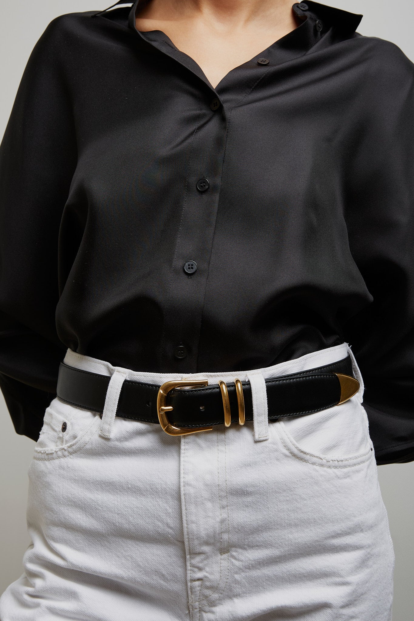 Vintage black belt - Image 4