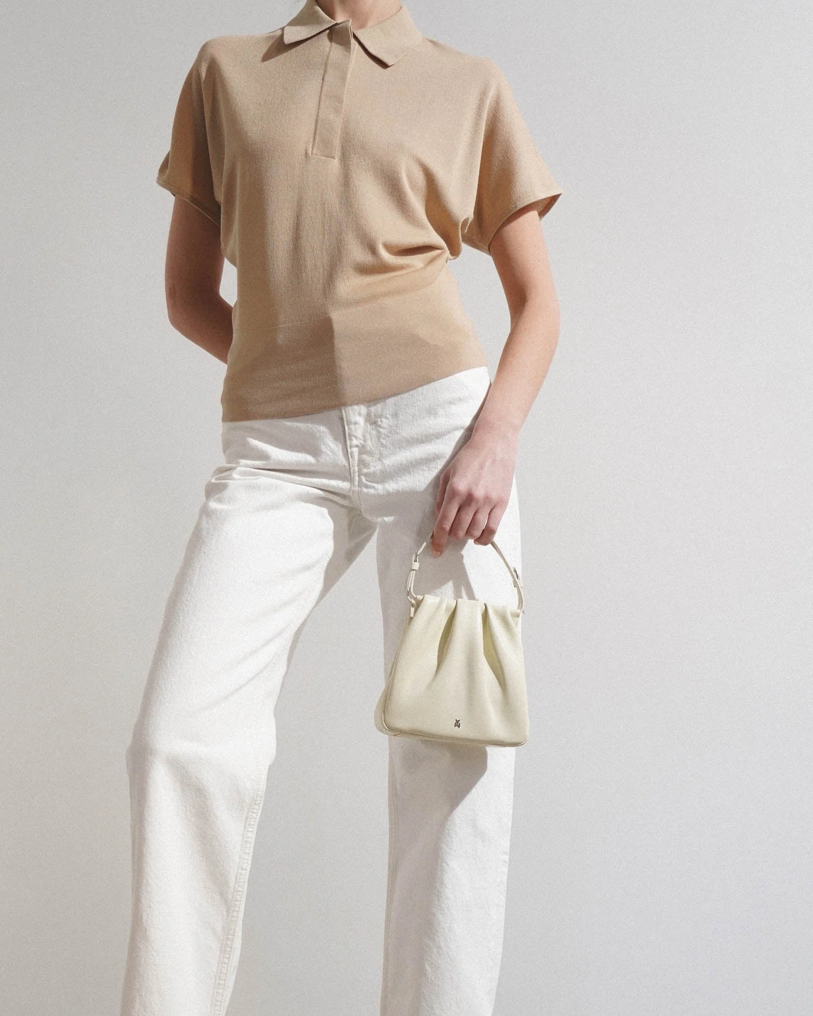 Vittoria off white leather bag - Image 2
