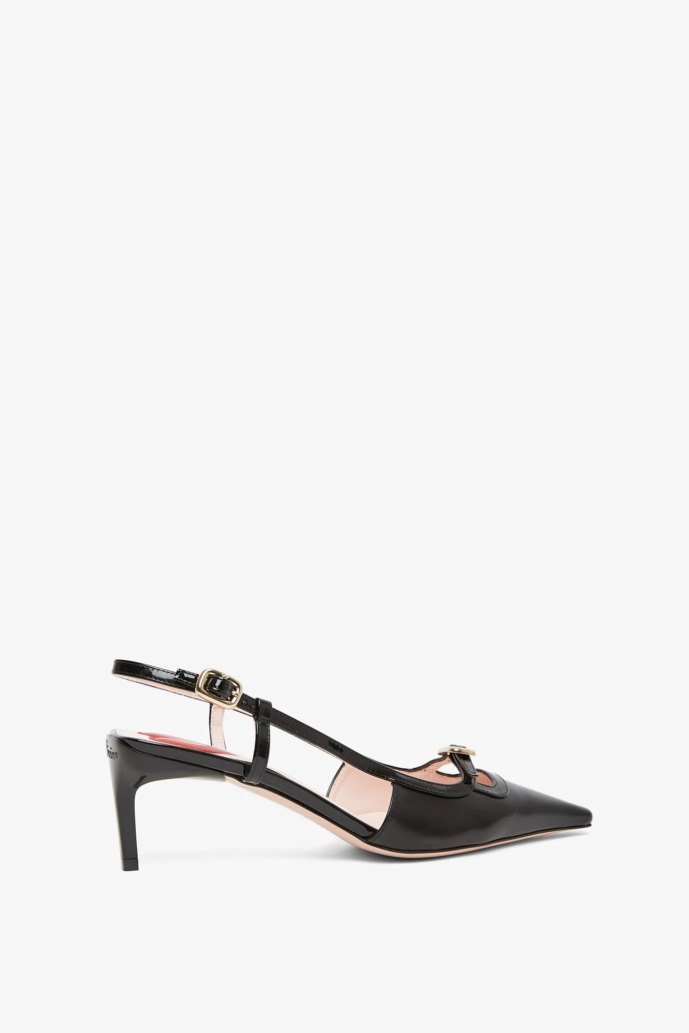 Viv Canard 55 black slingbacks - Image 3