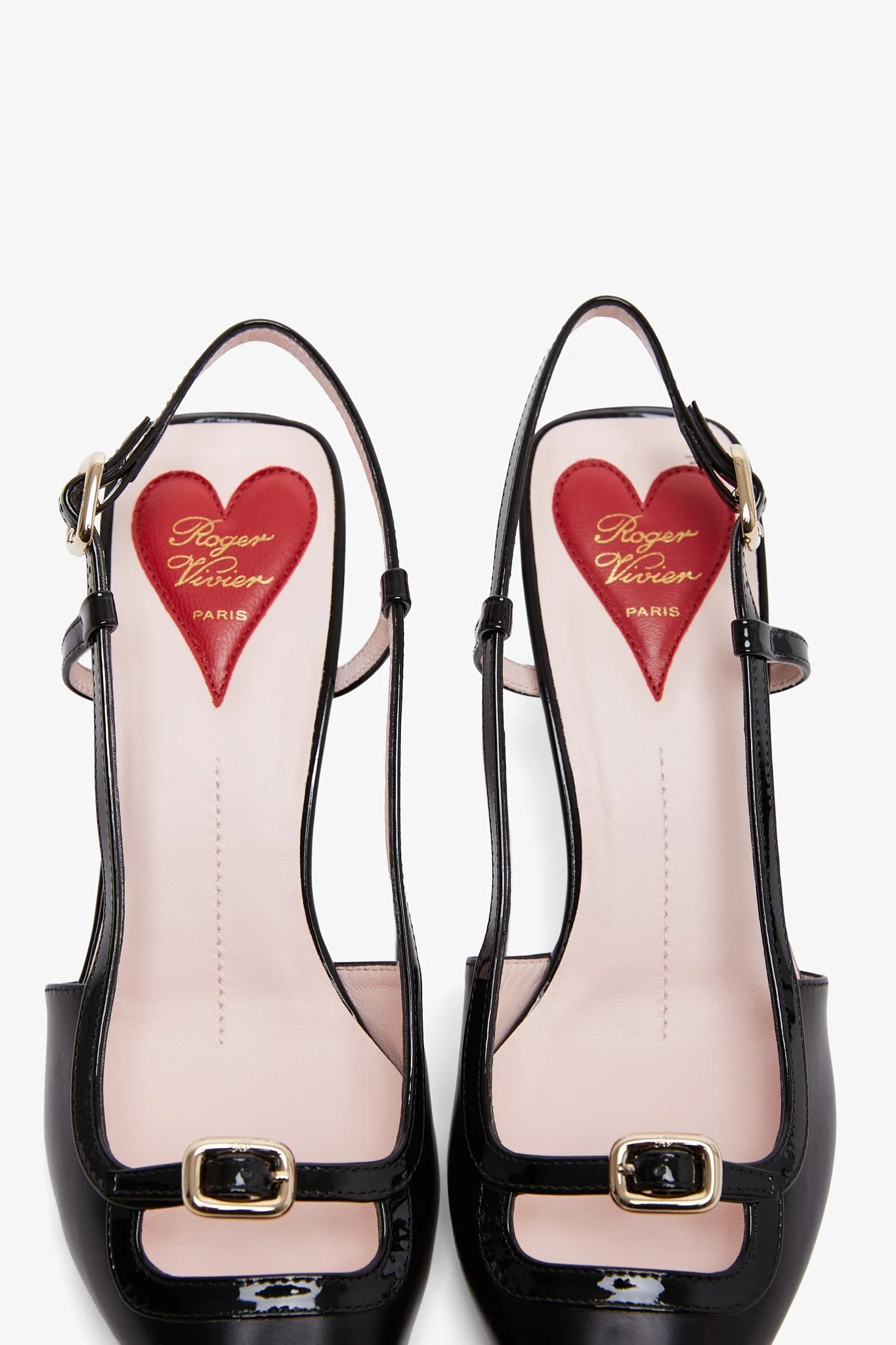 Viv Canard 55 black slingbacks - Image 4