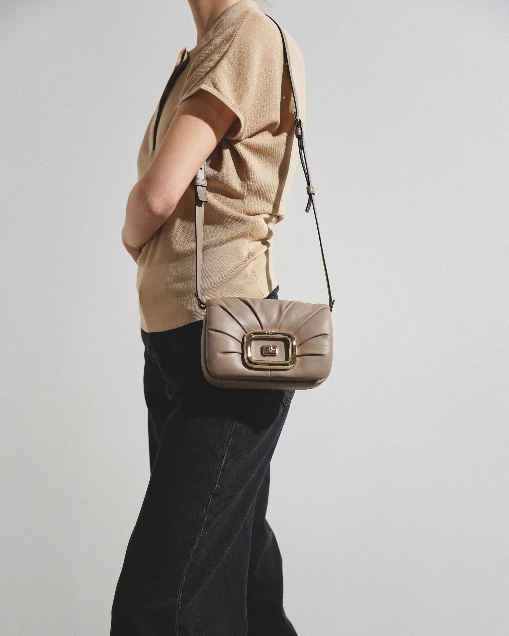 Viv Choc mini beige bag - Image 2