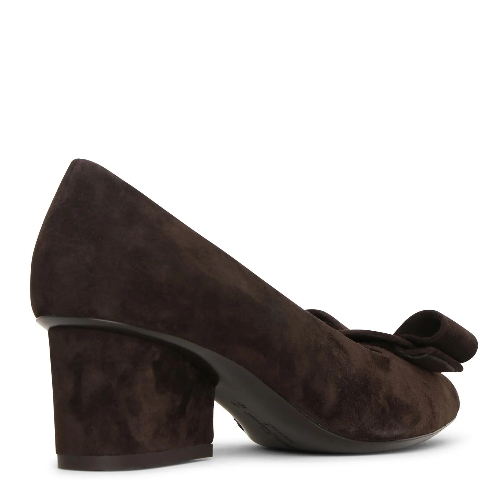 Viva 55 suede hickory pumps - Image 3