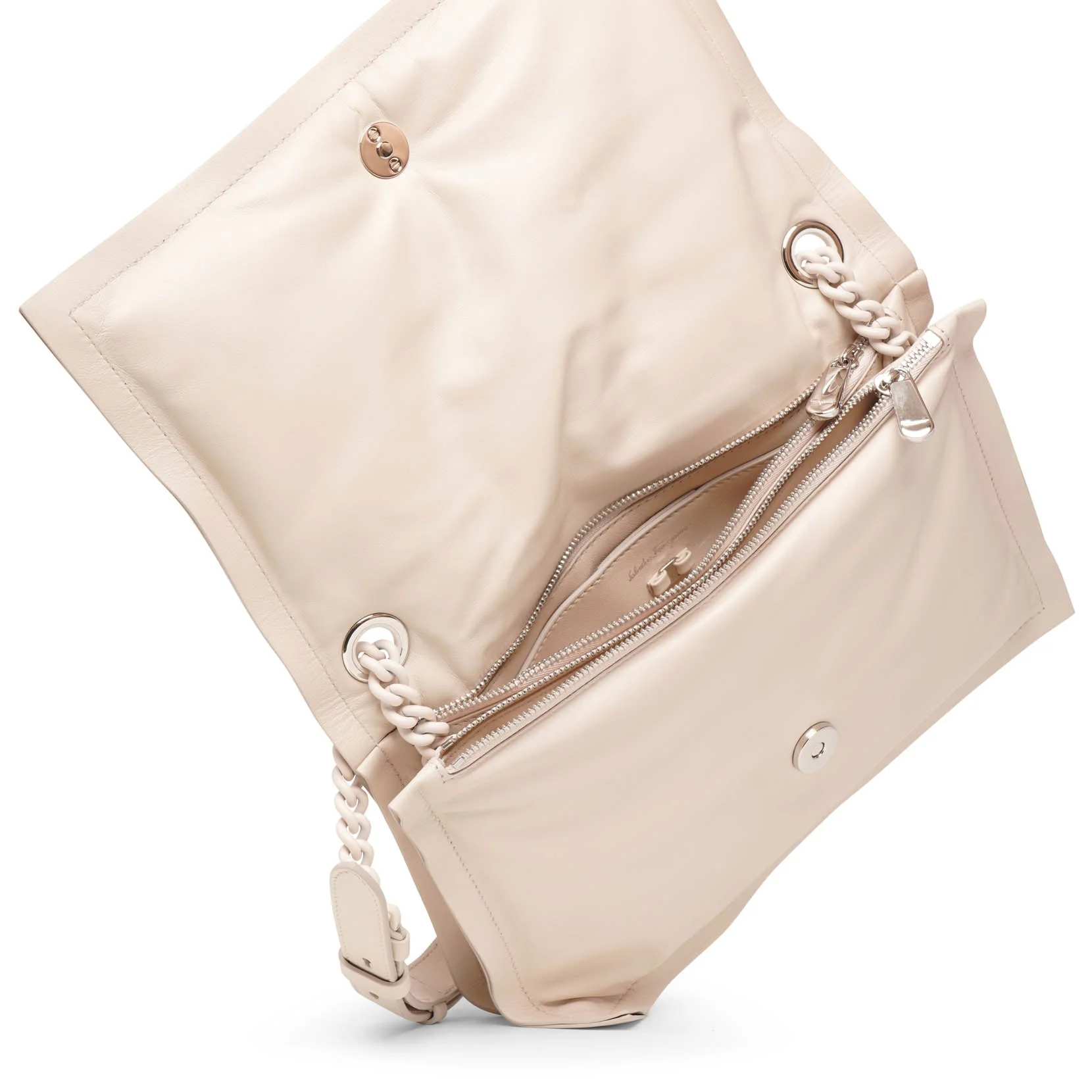 Viva bow bone leather bag - Image 5