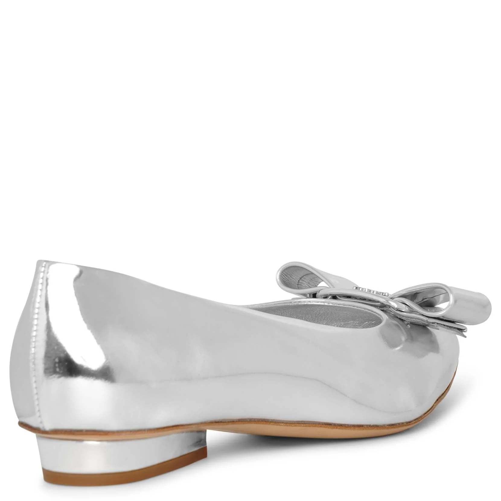 Viva silver specchio ballet flats - Image 4
