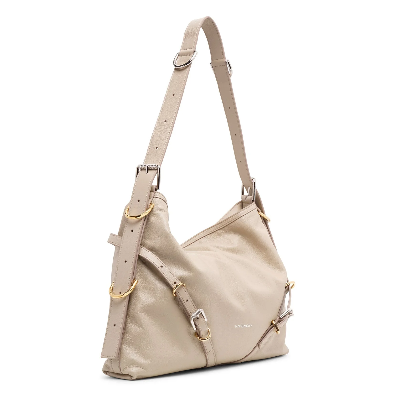 Voyou beige shoulder bag - Image 3
