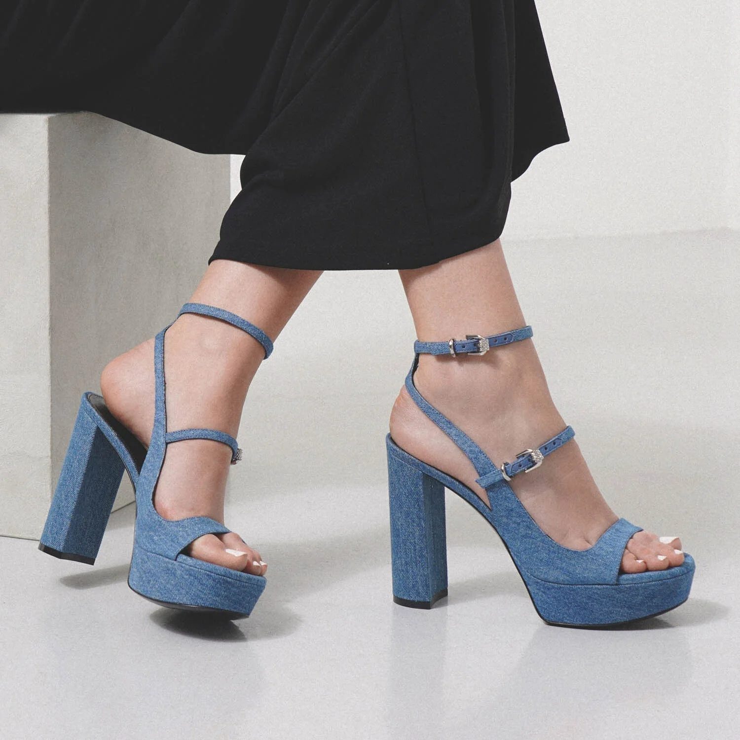 Voyou denim sandals - Image 6