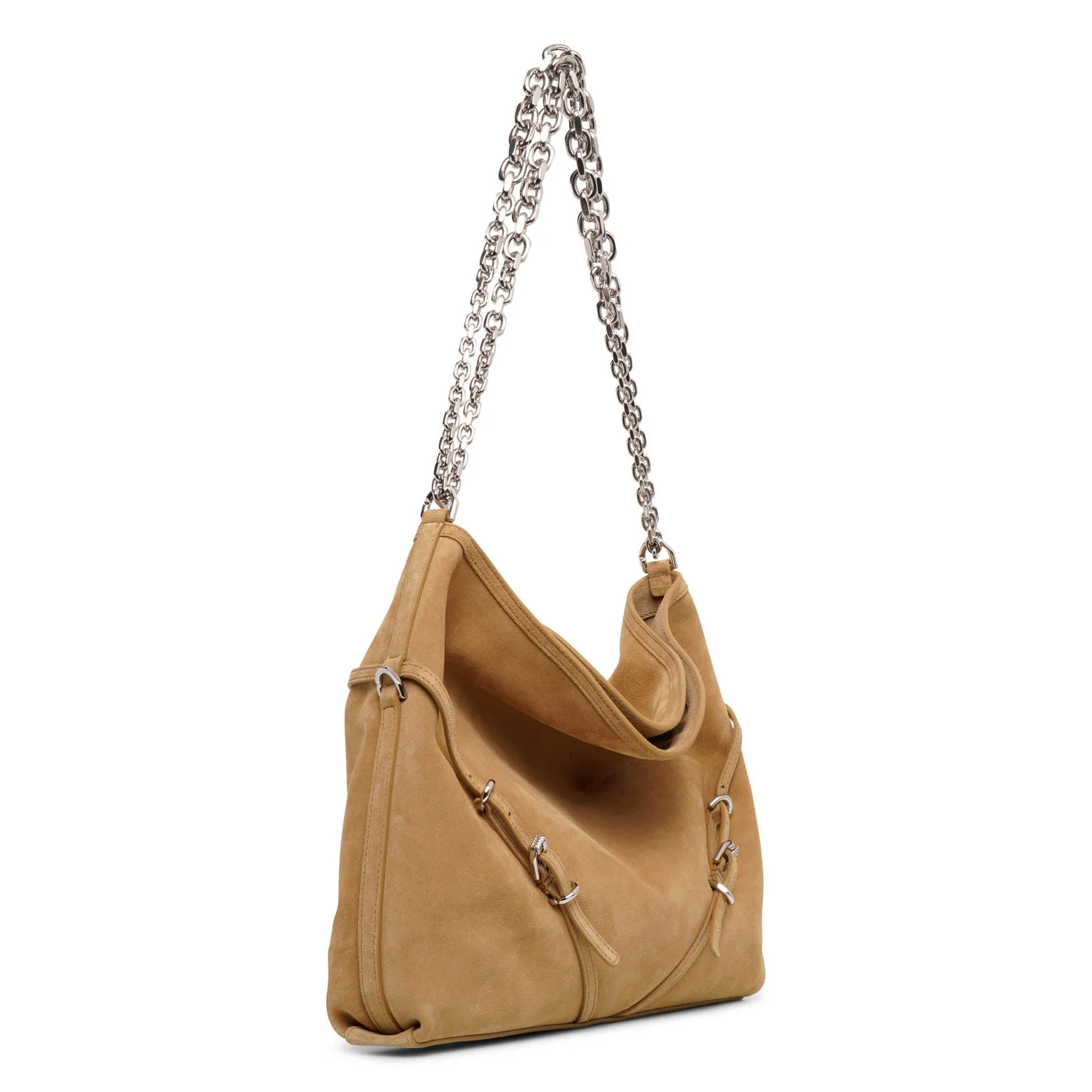 Voyou medium beige chain bag - Image 3
