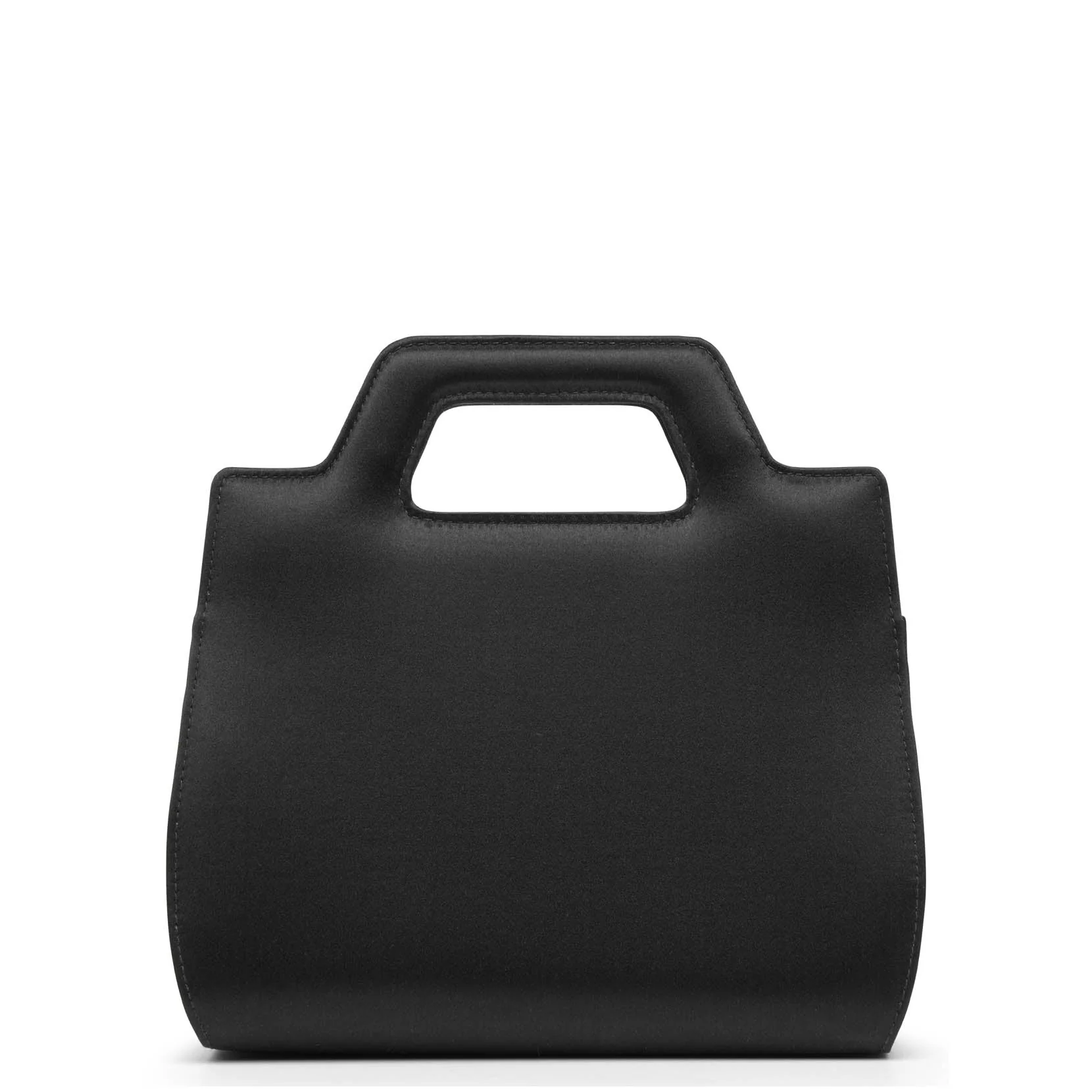 Wanda mini black satin bag - Image 4