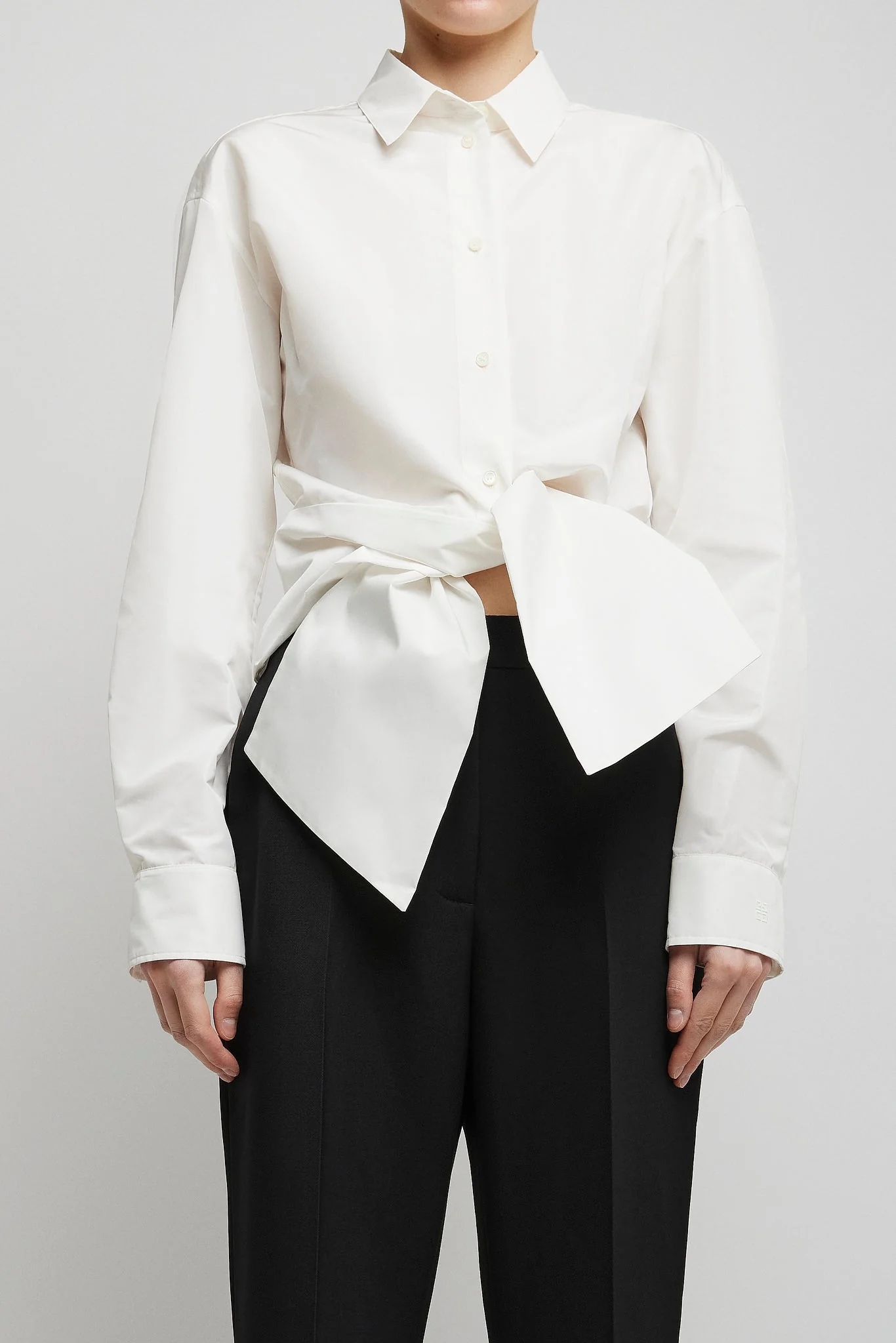 Wrap bow shirt - Image 2